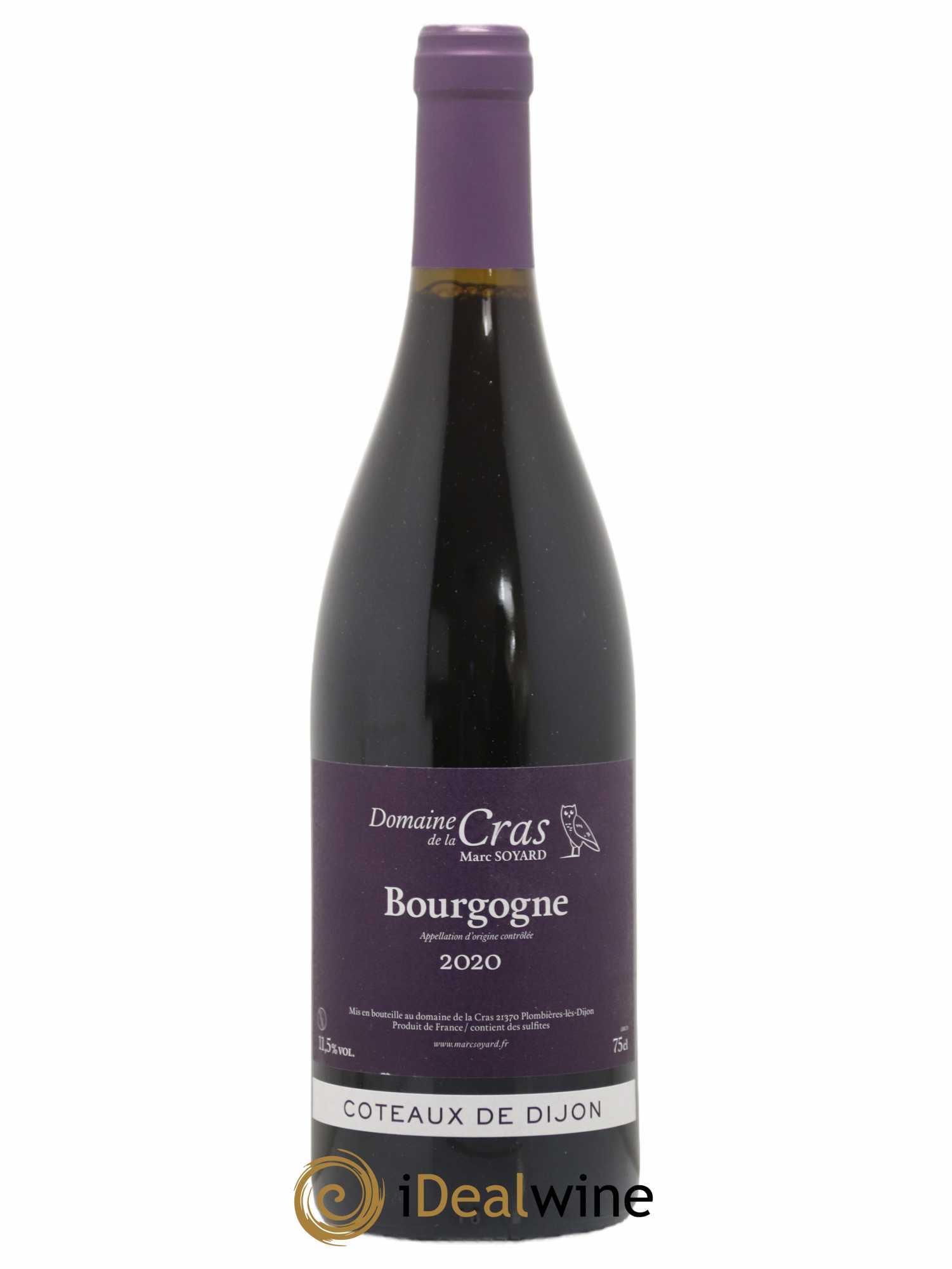 Bourgogne Domaine de la Cras - Marc Soyard (no reserve) 2020 - Lot of 1 bottle - 0