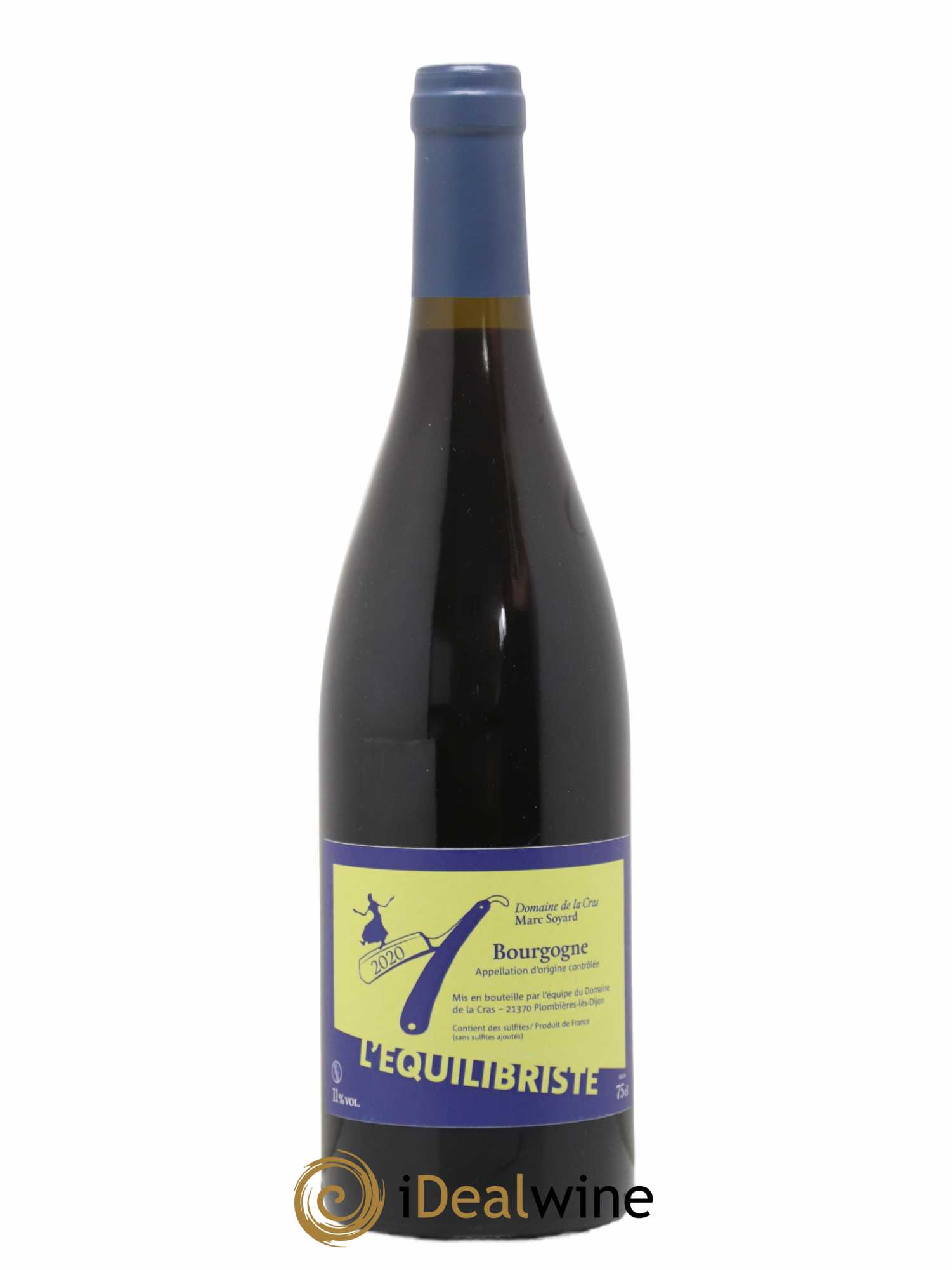 Bourgogne L'équilibriste Domaine de la Cras - Marc Soyard (sans prix de réserve) 2020 - Lot de 1 bouteille - 0