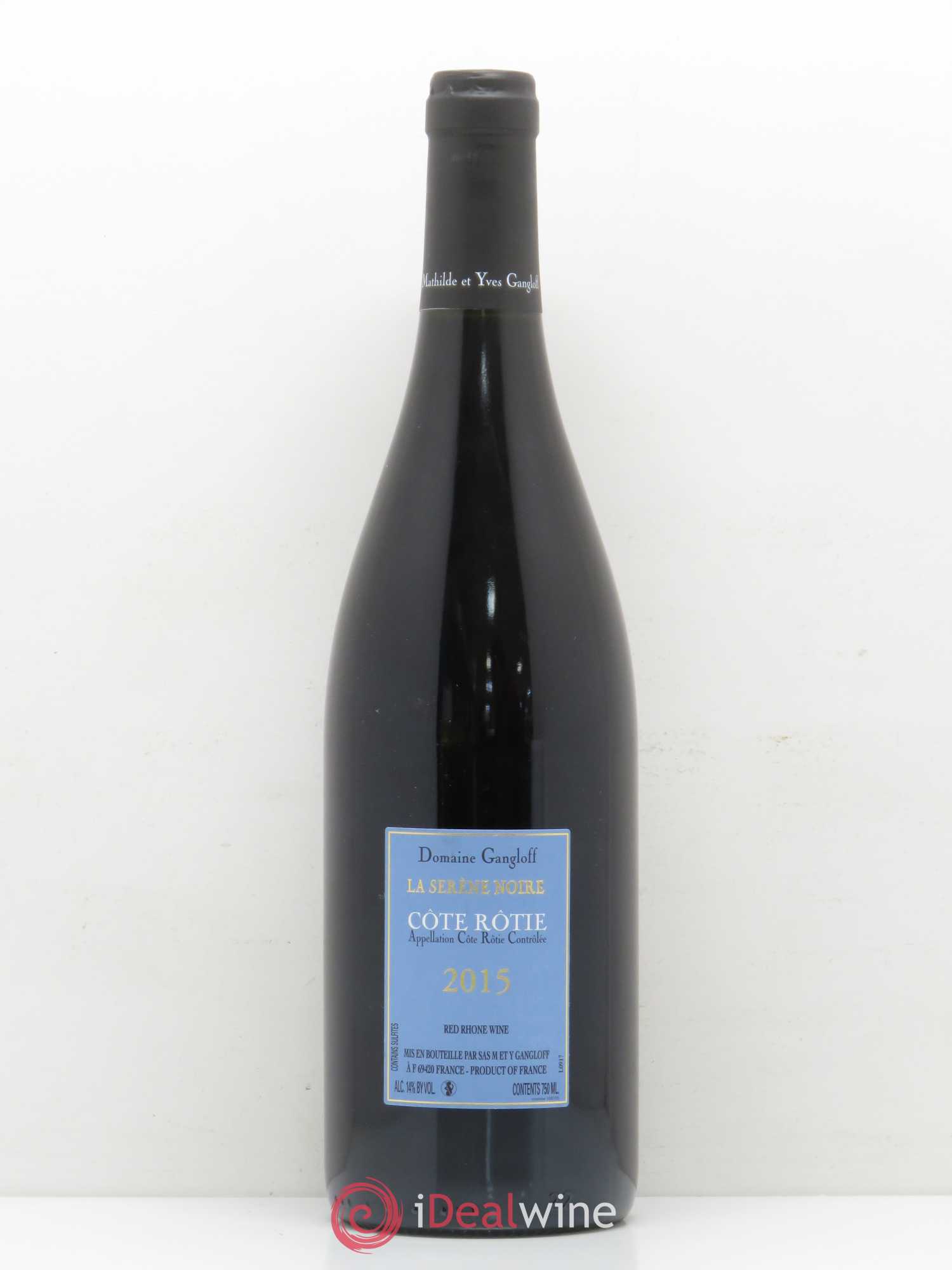 Côte-Rôtie La Sereine Noire Gangloff (Domaine) 2015 - Posten von 1 Flasche - 1