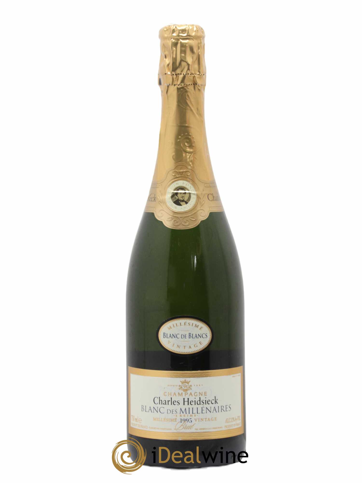 Blanc de Blancs Blanc des Millénaires Brut Charles Heidsieck 1995 - Lot of 1 bottle - 1