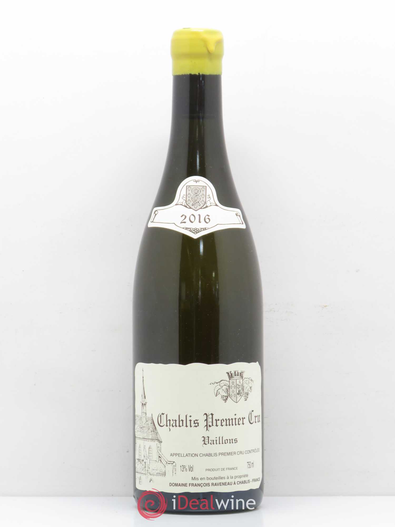Chablis 1er Cru Vaillons Raveneau (Domaine) 2016 - Posten von 1 Flasche - 0