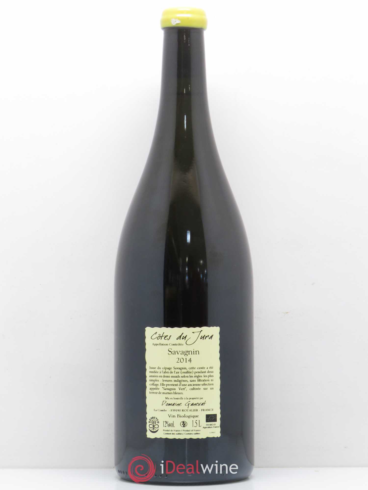 Côtes du Jura Les Chalasses Marnes Bleues Jean-François Ganevat (Domaine) 2014 - Lot de 1 magnum - 1