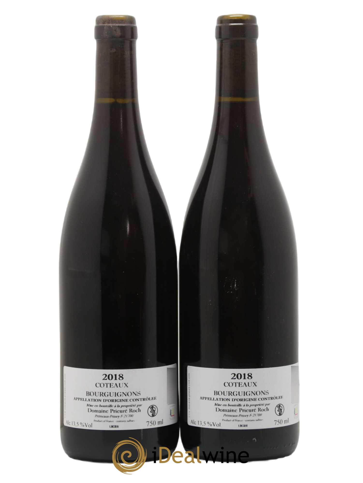 Côteaux Bourguignons Prieuré Roch 2018 - Lot de 2 bouteilles - 1