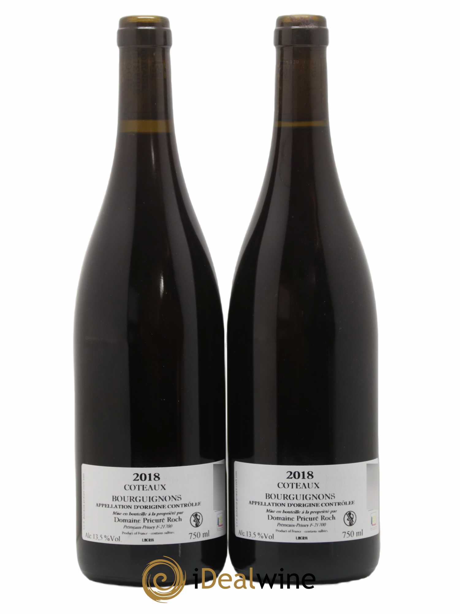 Côteaux Bourguignons Prieuré Roch 2018 - Lot de 2 bouteilles - 1