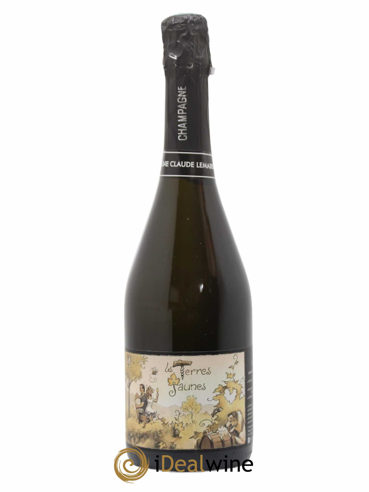 Champagne Les Terres Jaunes Aurélien Lemaire 2019 - Lot de 1 bouteille - 0