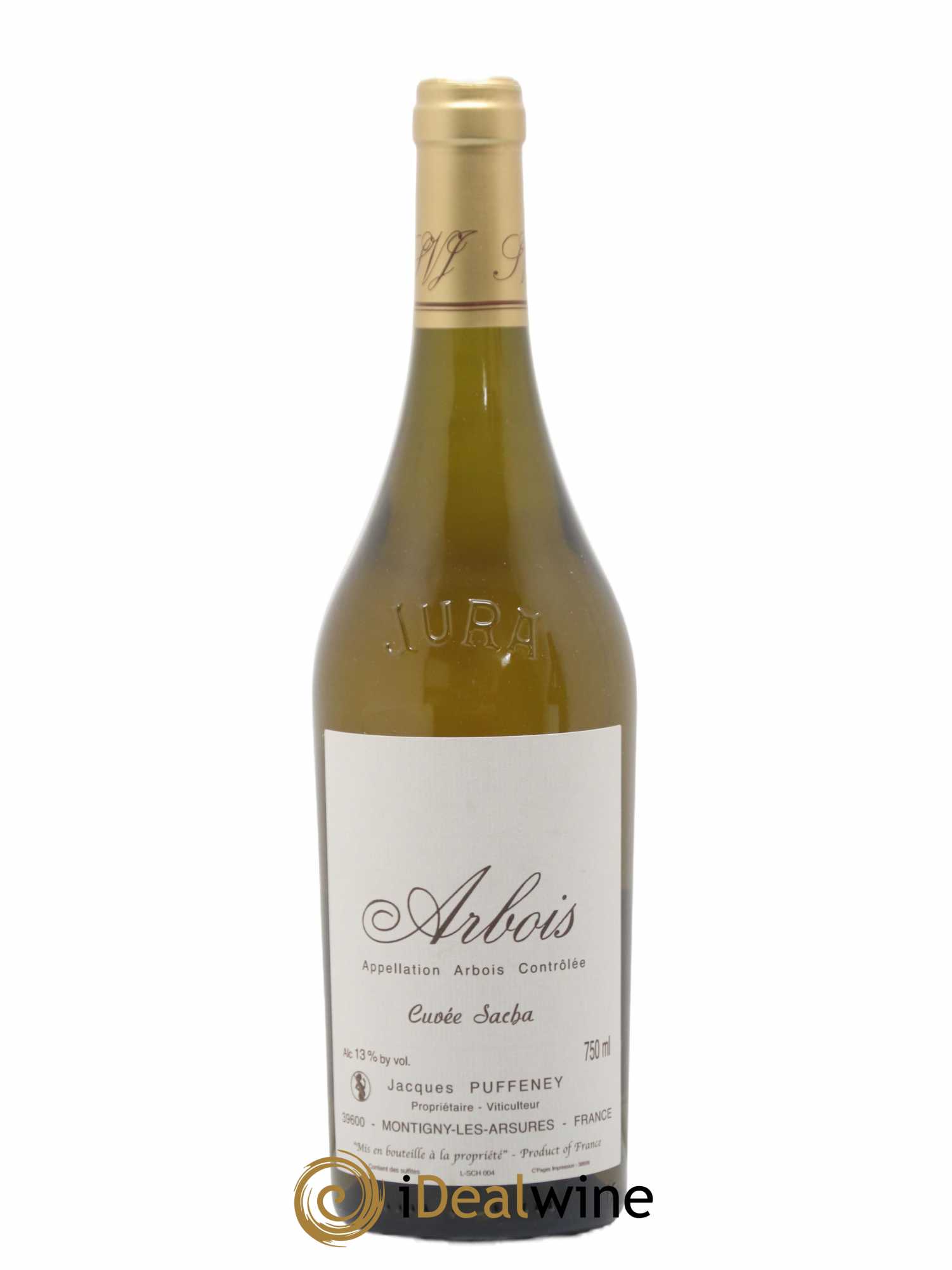 Arbois Cuvée Sacha Jacques Puffeney - Lot de 1 bouteille - 0