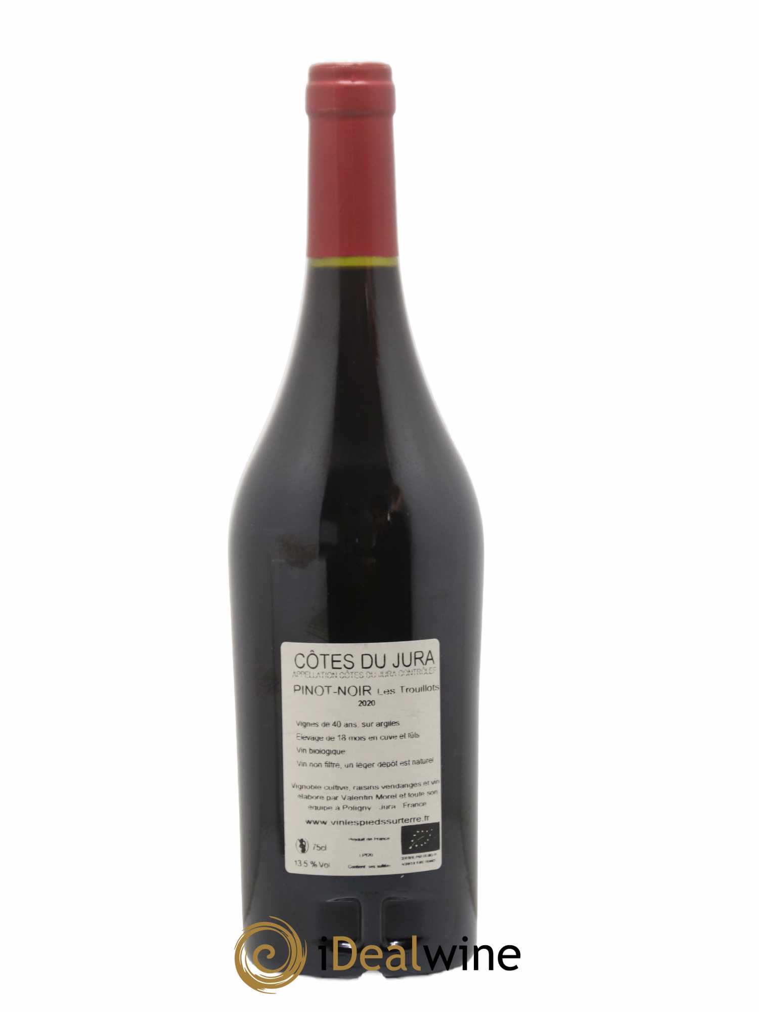 Côtes du Jura Pinot Noir Trouillots Valentin Morel (sans prix de réserve) 2020 - Lot de 1 bouteille - 1