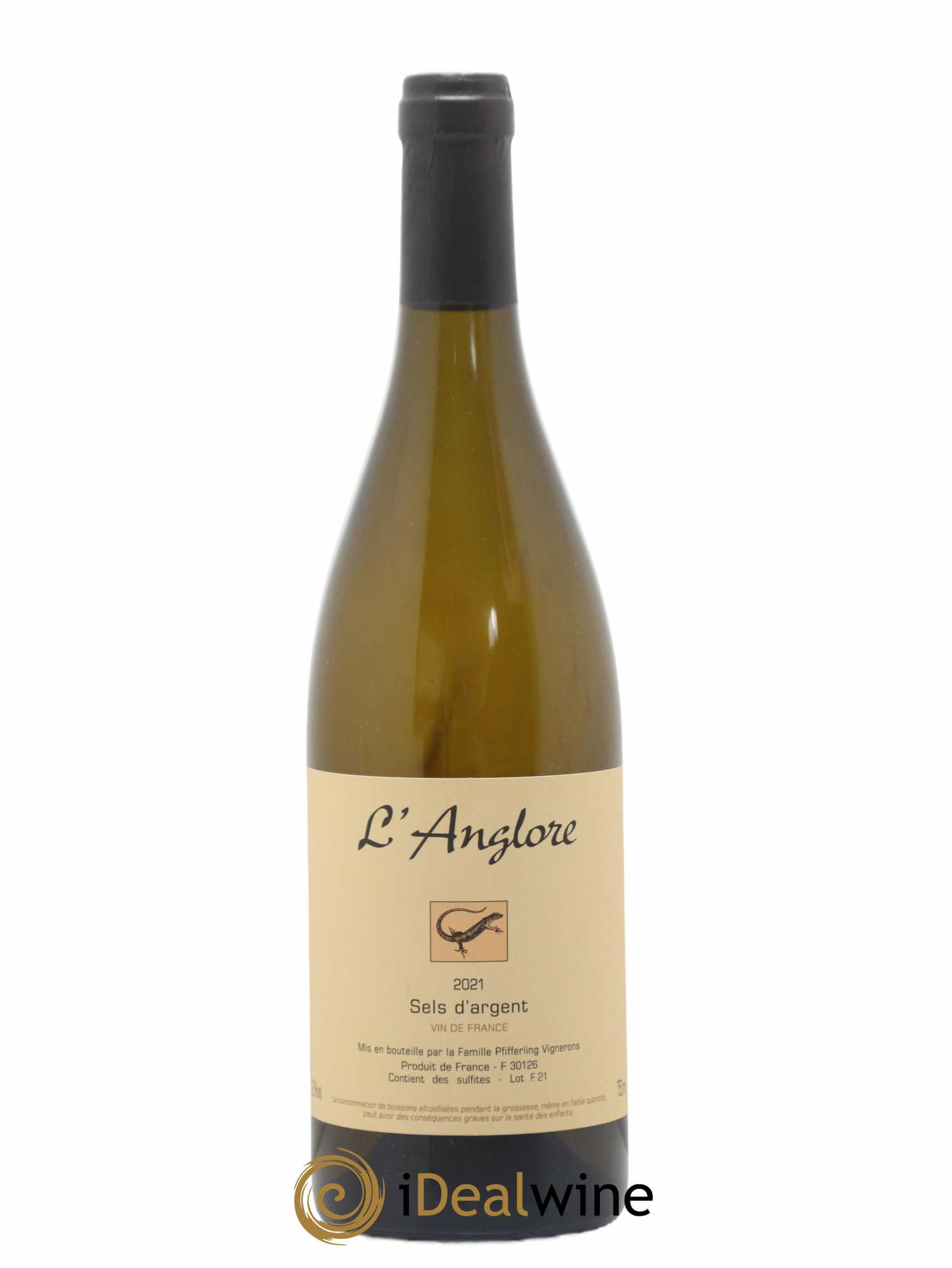 Vin de France Sels d'argent L'Anglore 2021 - Lot de 1 bouteille - 0