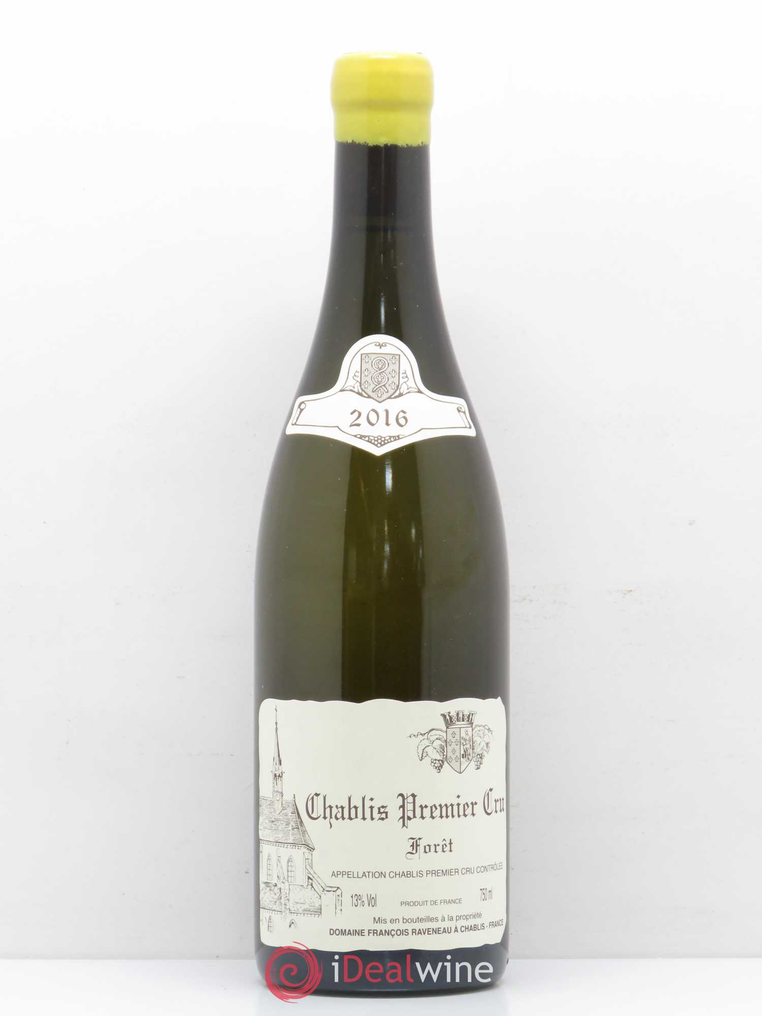 Chablis 1er Cru Forêt Raveneau (Domaine) 2016 - Lot de 1 bouteille - 0
