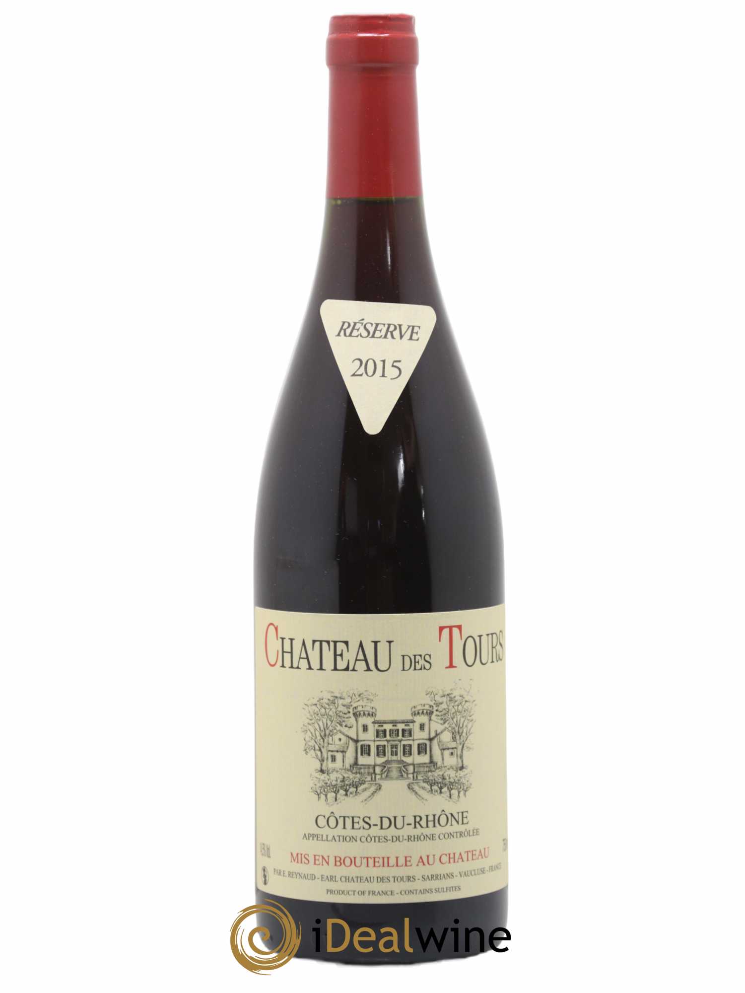 Côtes-du-Rhône Château des Tours Emmanuel Reynaud 2015 - Lot de 1 bouteille - 0