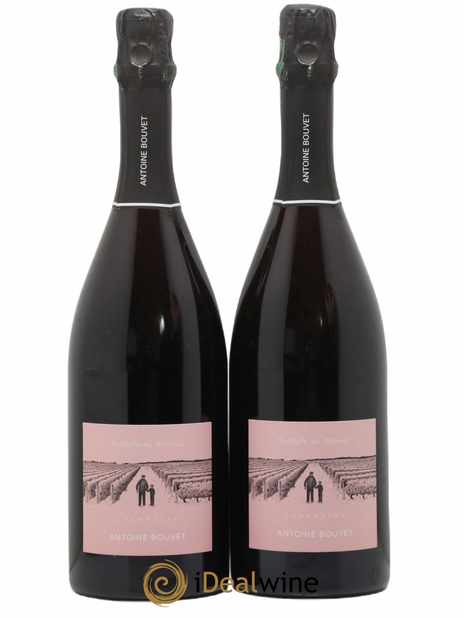 Champagne - Rosé de Saignée Antoine Bouvet 2019 - Lot de 2 bouteilles - 0