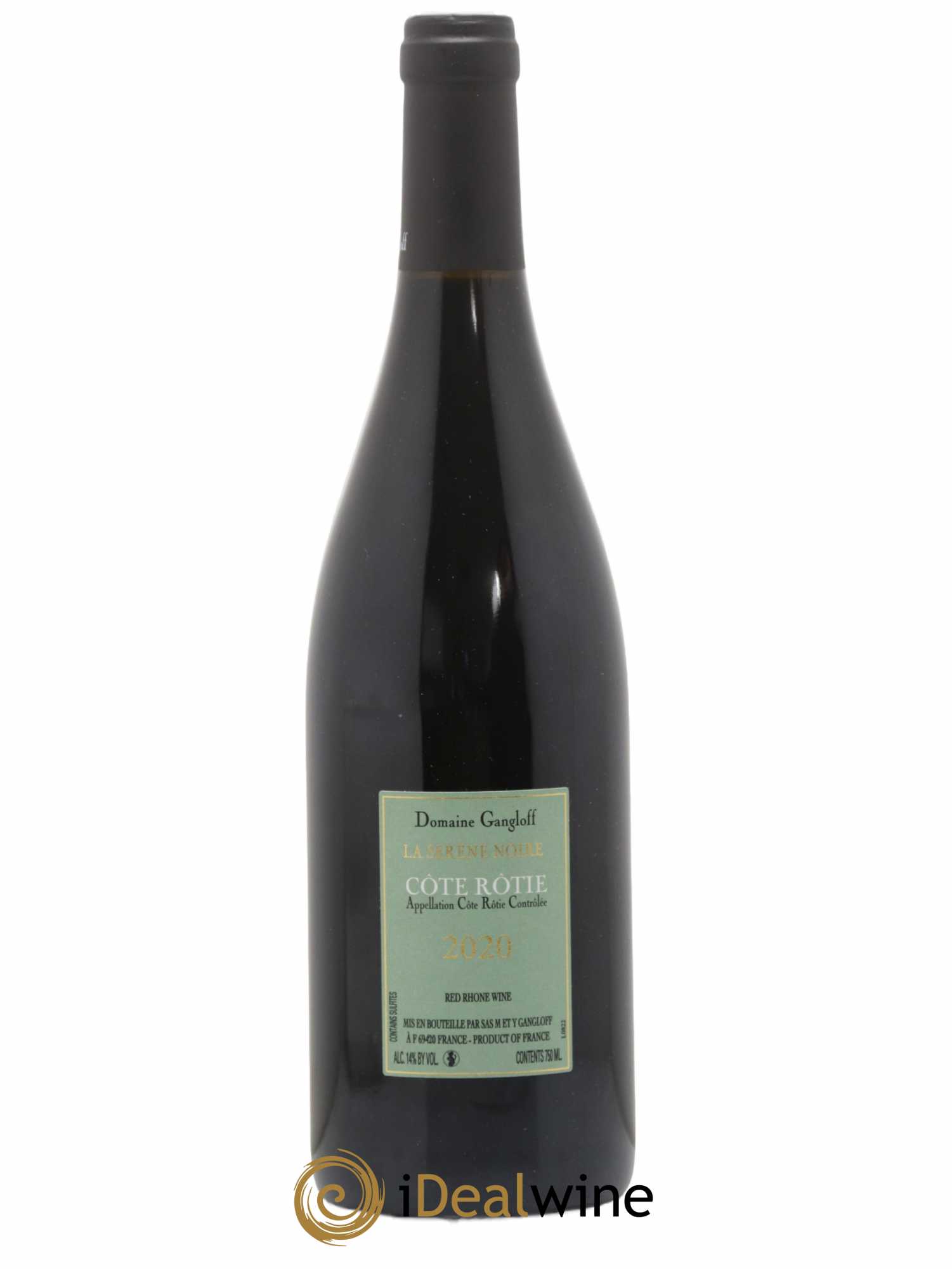 Côte-Rôtie La Sereine Noire Gangloff (Domaine) 2020 - Lot de 1 bouteille - 1