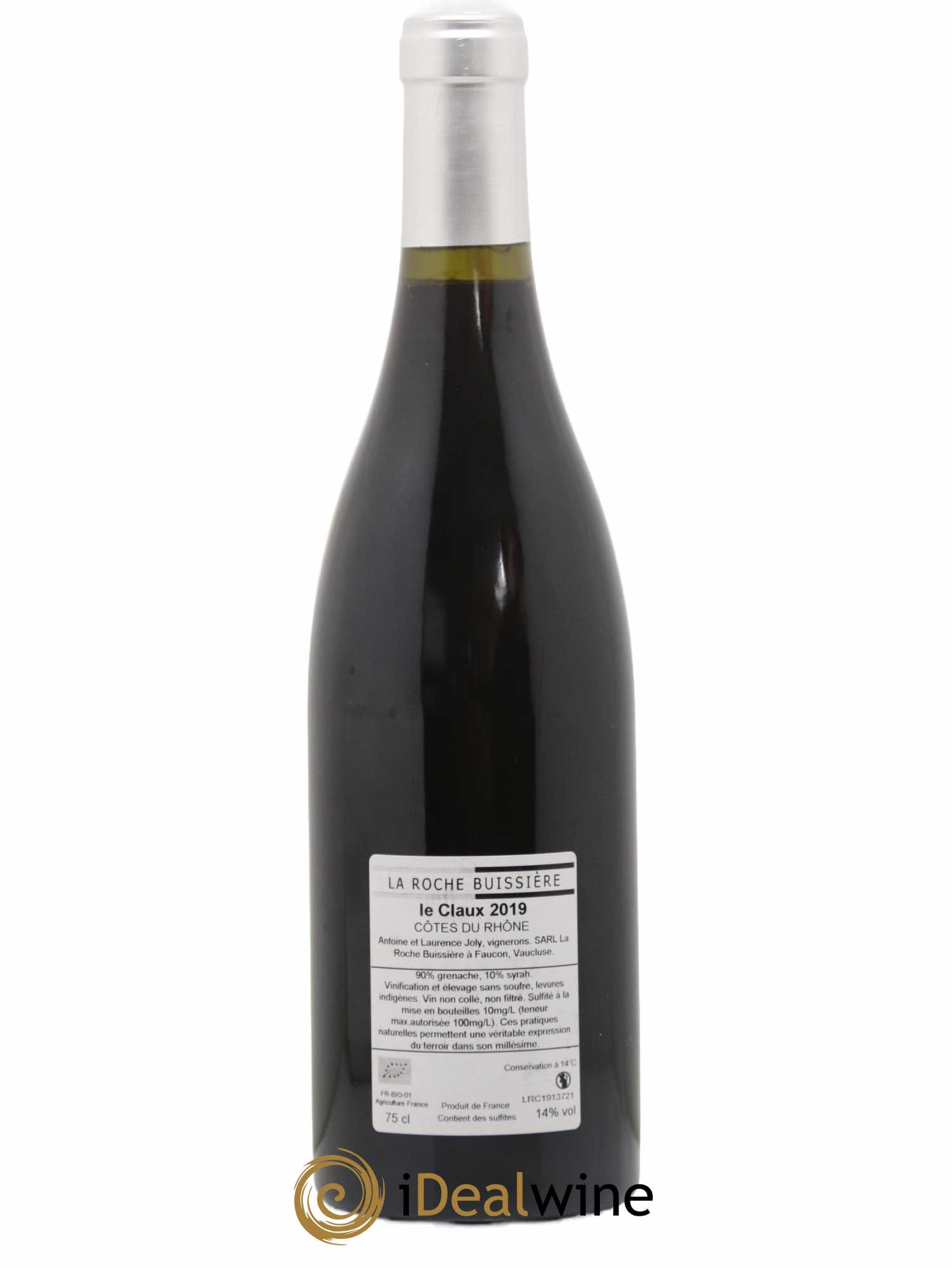 Côtes-du-Rhône le Claux La Roche Bussiere (no reserve) 2019 - Lot of 1 bottle - 1
