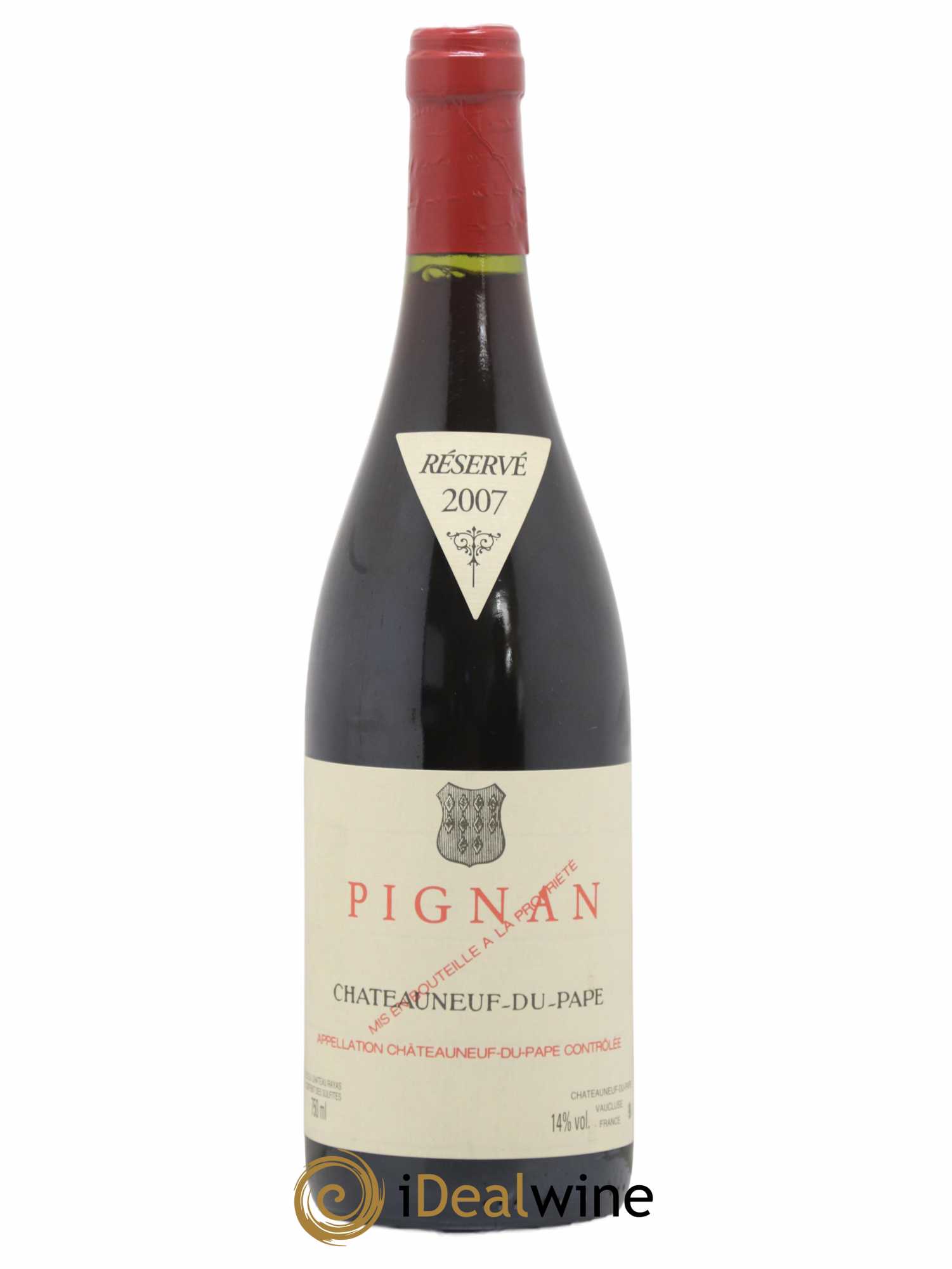 Châteauneuf-du-Pape Pignan Emmanuel Reynaud 2007 - Lot de 1 bouteille - 0