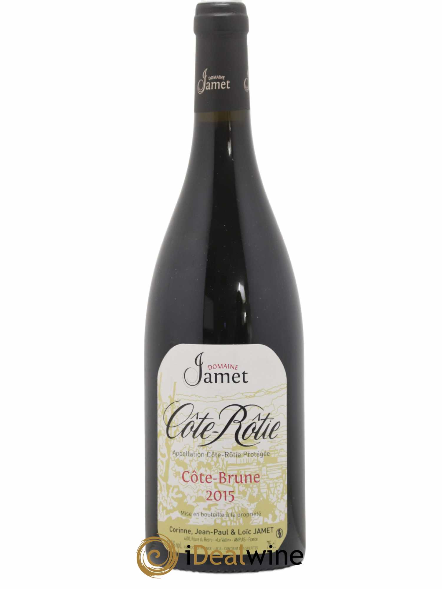 Côte-Rôtie Côte Brune Jamet (Domaine) 2015 - Lot de 1 bouteille - 0