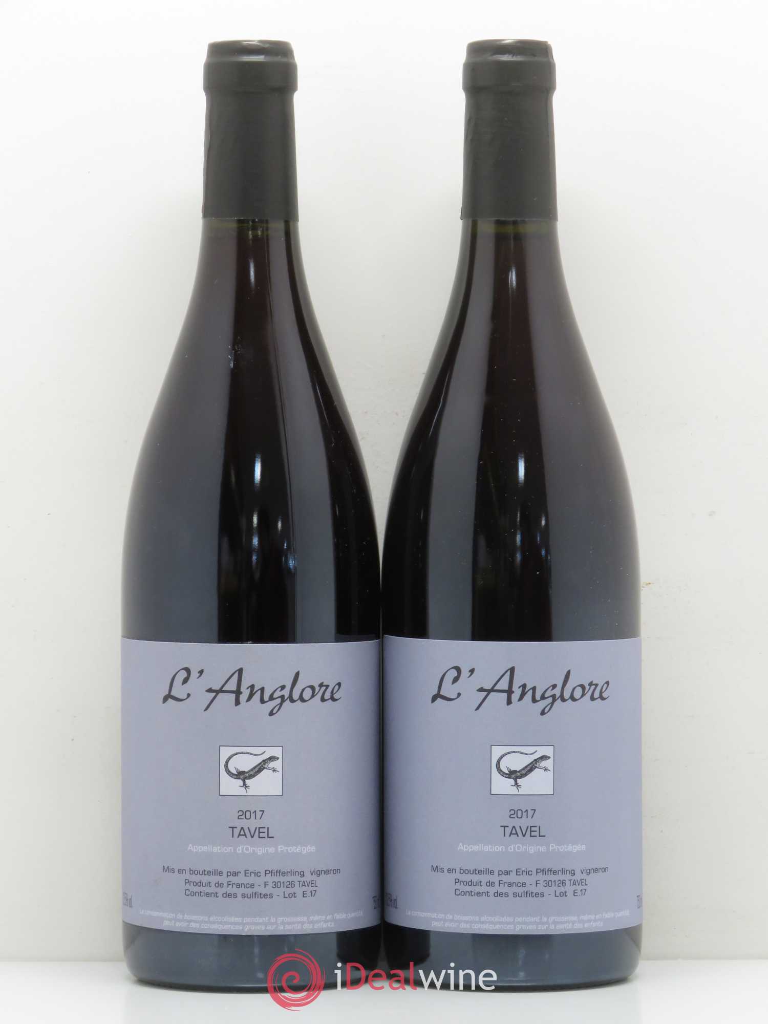 Tavel L'Anglore 2017 - Posten von 2 Flaschen - 0