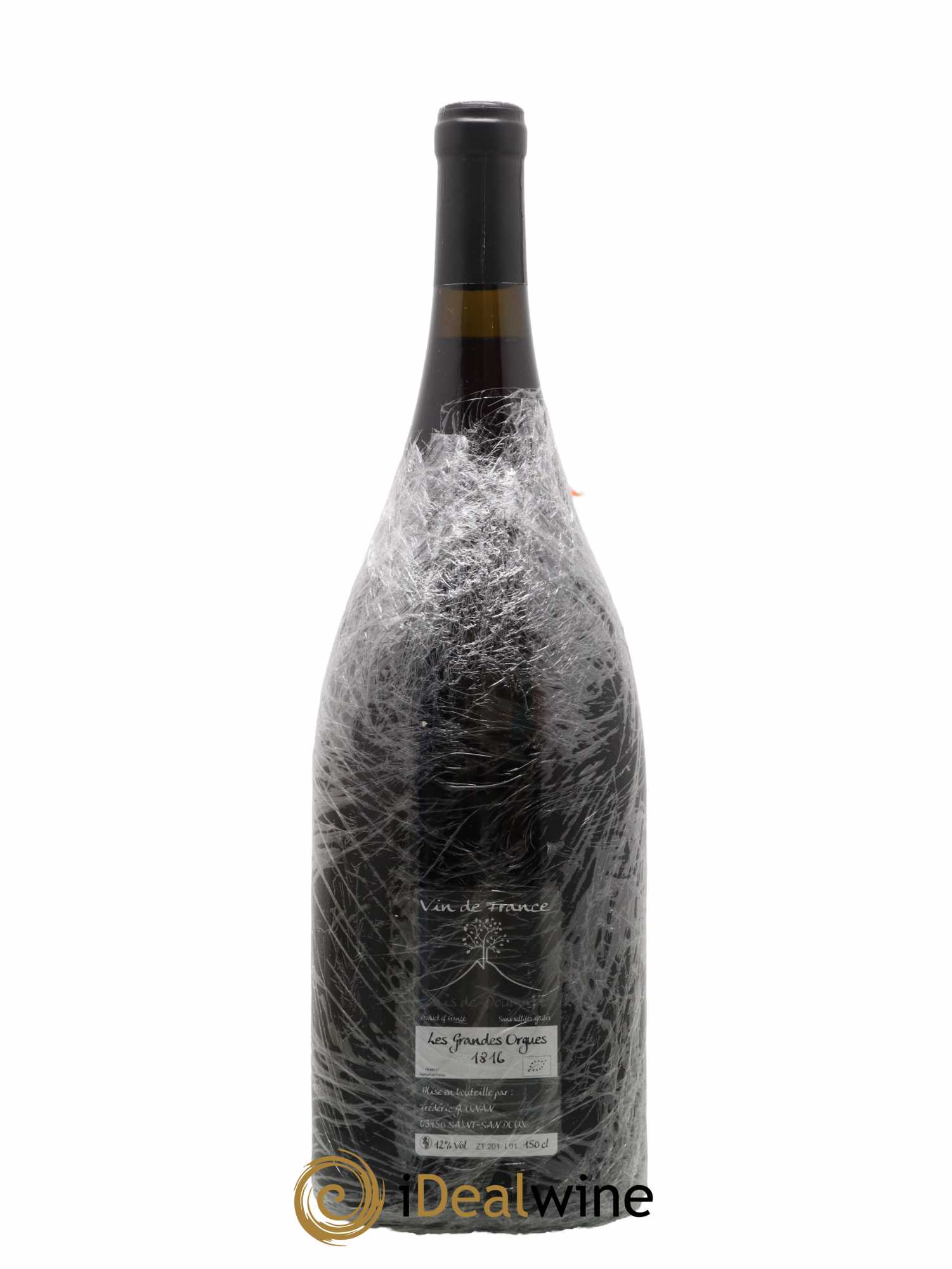 Vin de France Les Grandes Orgues Vignoble de l'Arbre Blanc 2016 - Lot de 1 magnum - 1