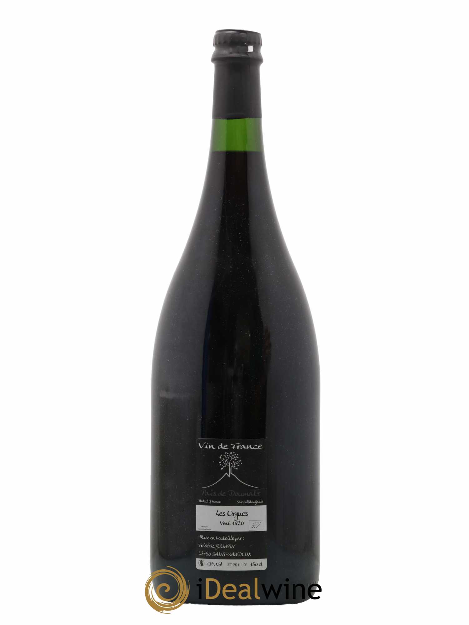 Vin de France Les Orgues Vignoble de l'Arbre Blanc 2018 - Lot de 1 magnum - 1