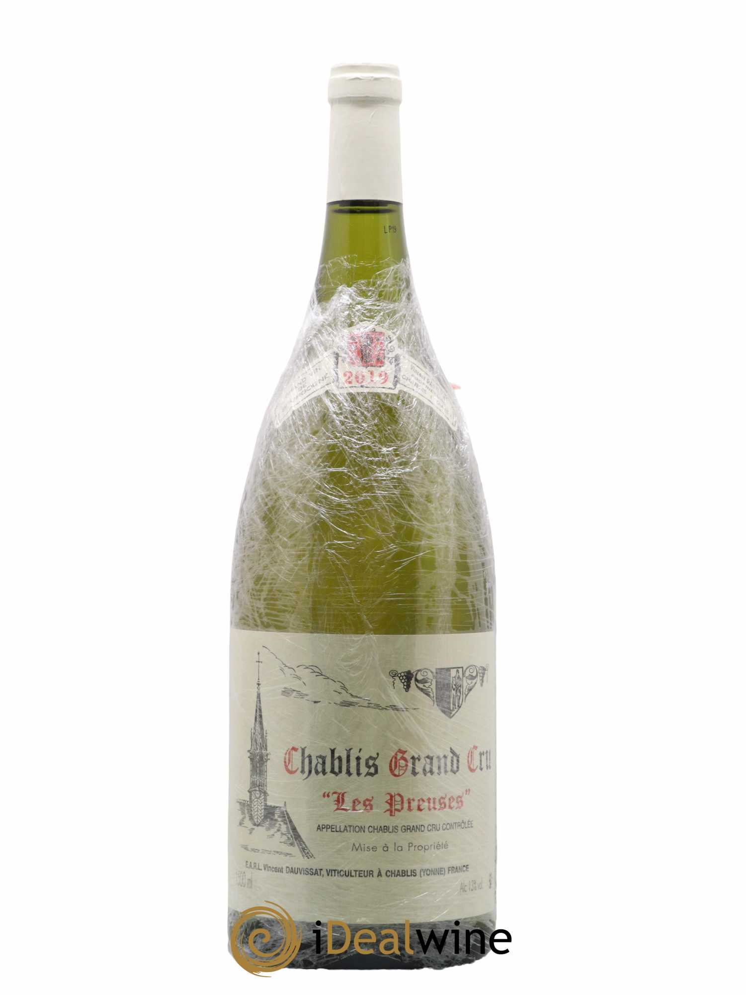 Chablis Grand Cru Les Preuses Vincent Dauvissat (Domaine) 2019 - Lot de 1 magnum - 0