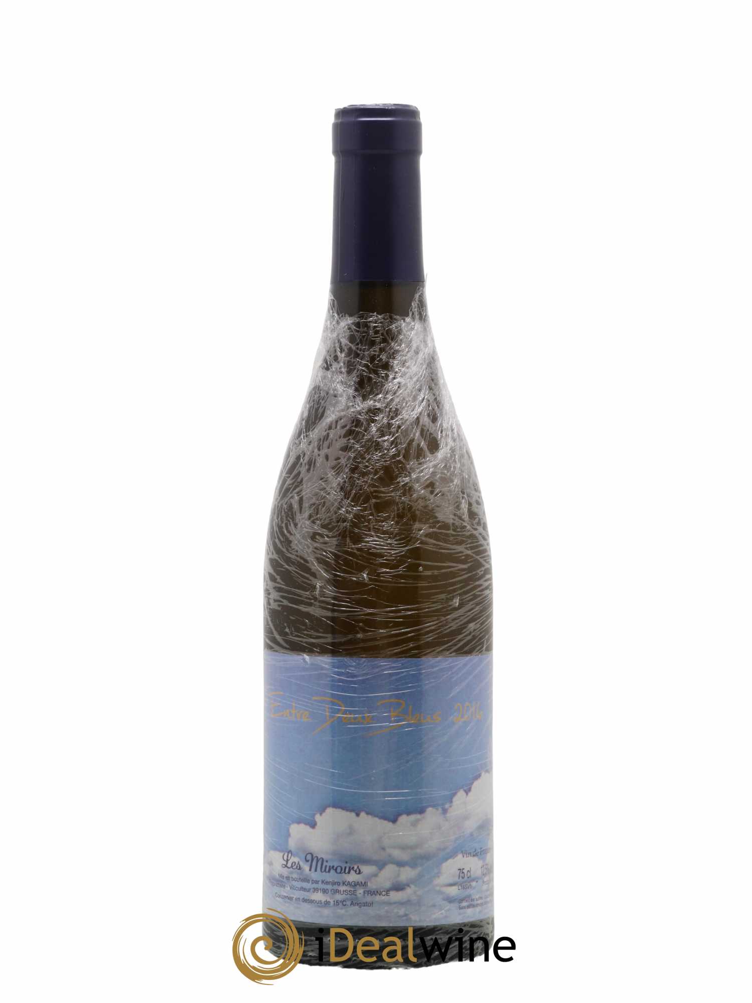 Vin de France Entre Deux Bleus Les saugettes Kenjiro Kagami - Domaine des Miroirs 2016 - Lot de 1 bouteille - 0