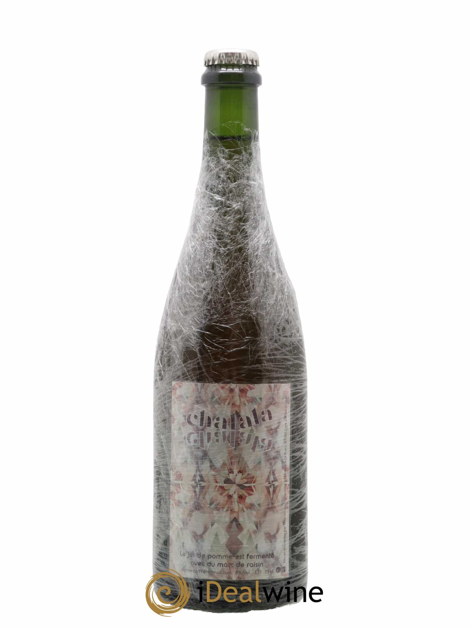 Alcools divers Chalala Marc de raisin et jus de pomme fermenté Mito Inoué 2017 - Lot de 1 bouteille - 0