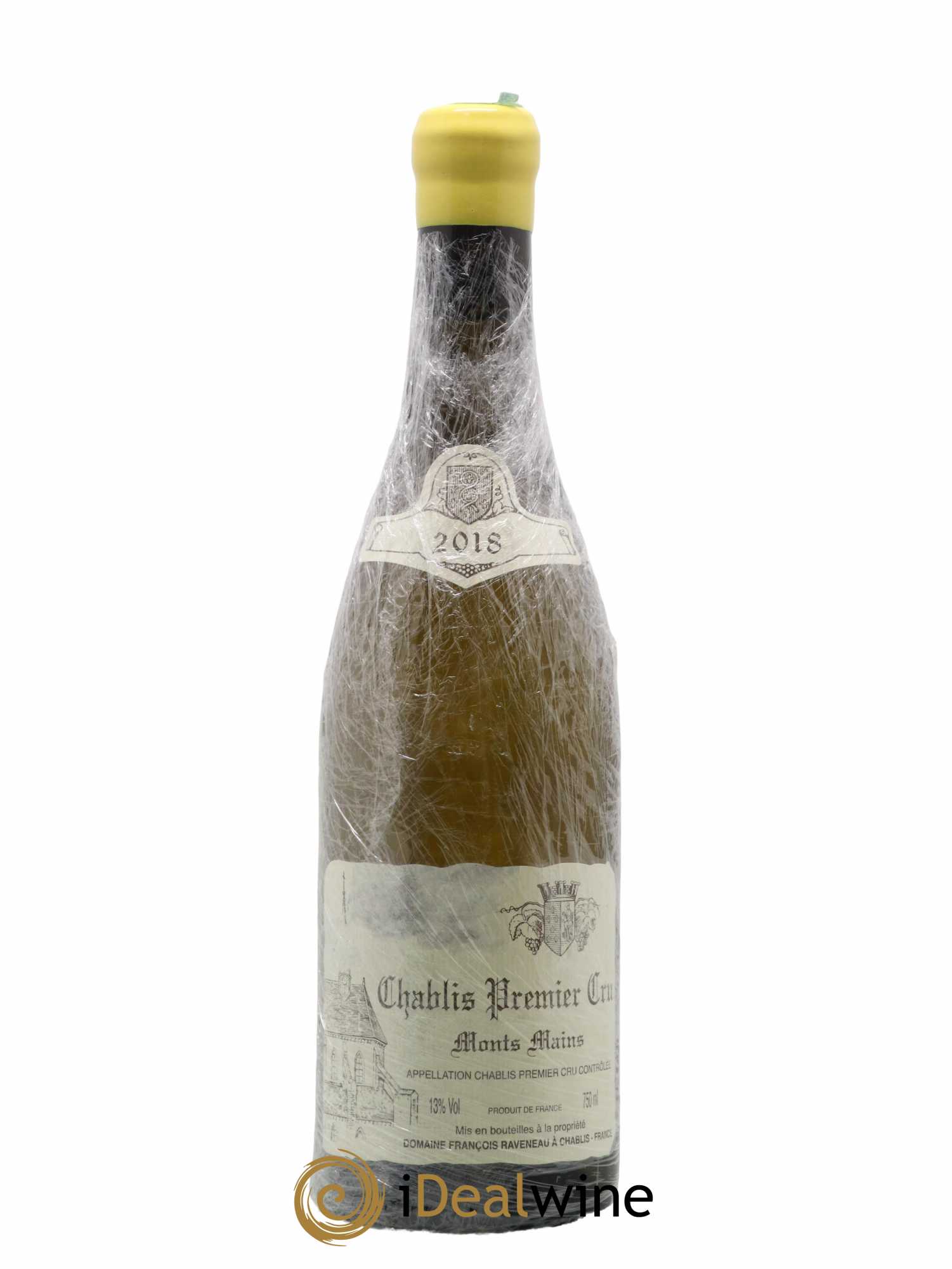 Chablis 1er Cru Monts Mains Raveneau (Domaine) 2018 - Lot de 1 bouteille - 0