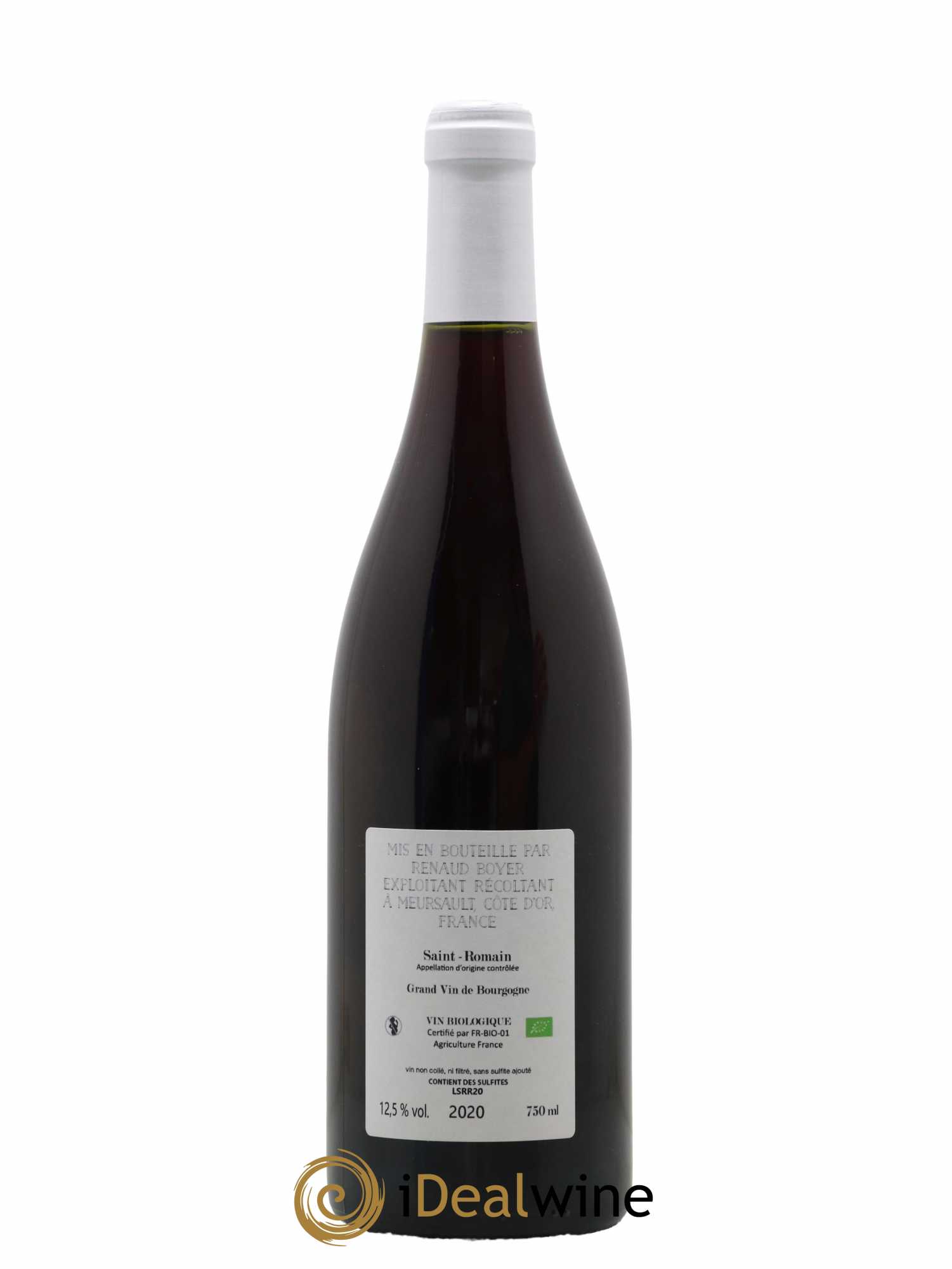 Saint-Romain Renaud Boyer 2020 - Lot de 1 bouteille - 1