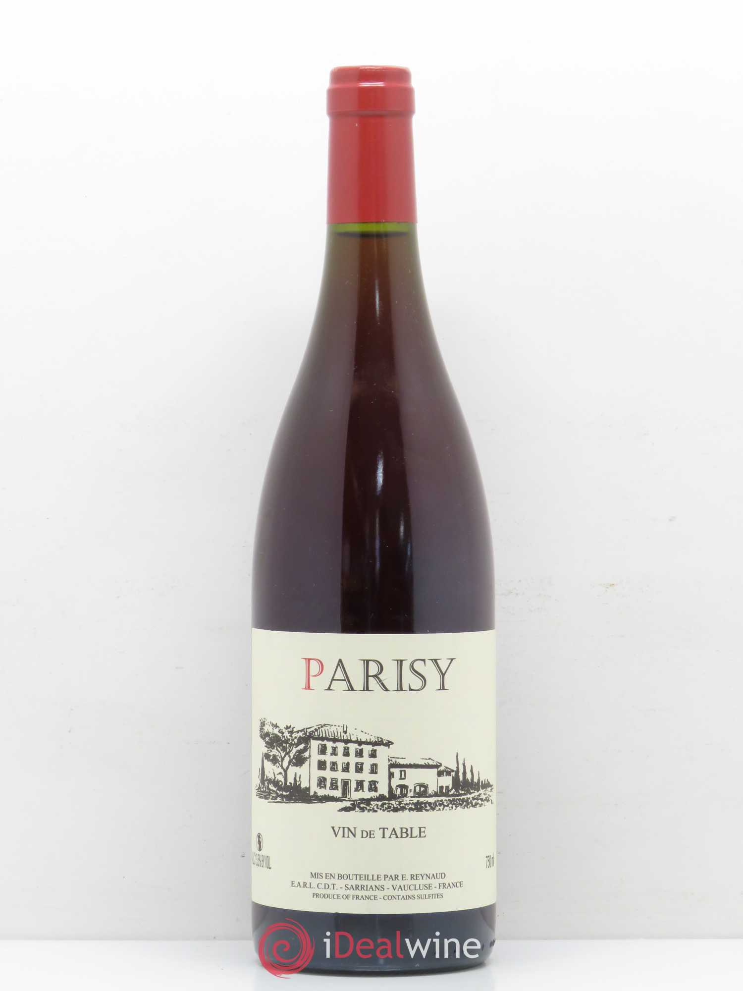 Vin de Table Parisy Emmanuel Reynaud - Posten von 1 Flasche - 0