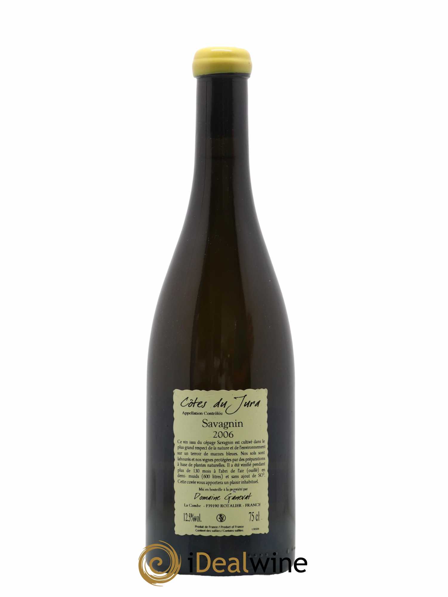 Côtes du Jura Les Vignes de mon Père Jean-François Ganevat (Domaine) 2006 - Lot de 1 bouteille - 1
