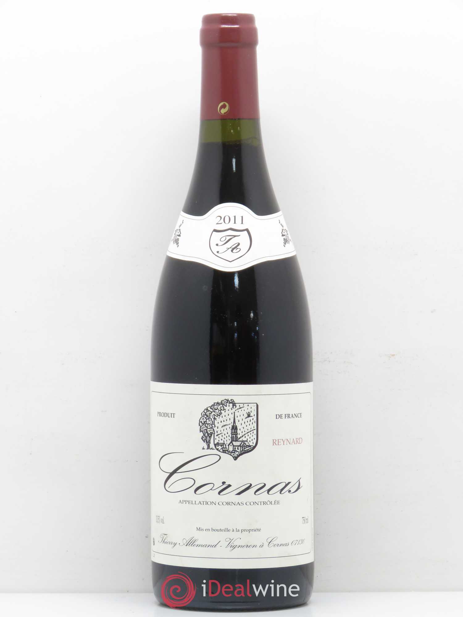 Cornas Reynard Thierry Allemand 2011 - Lot de 1 bouteille - 0