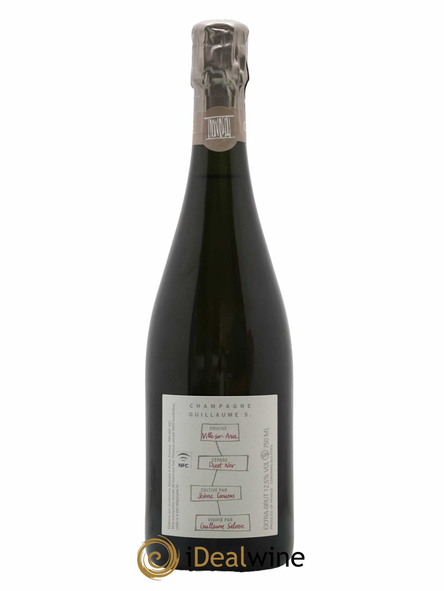 Largillier Extra-Brut Guillaume Selosse - Lot de 1 bouteille - 1