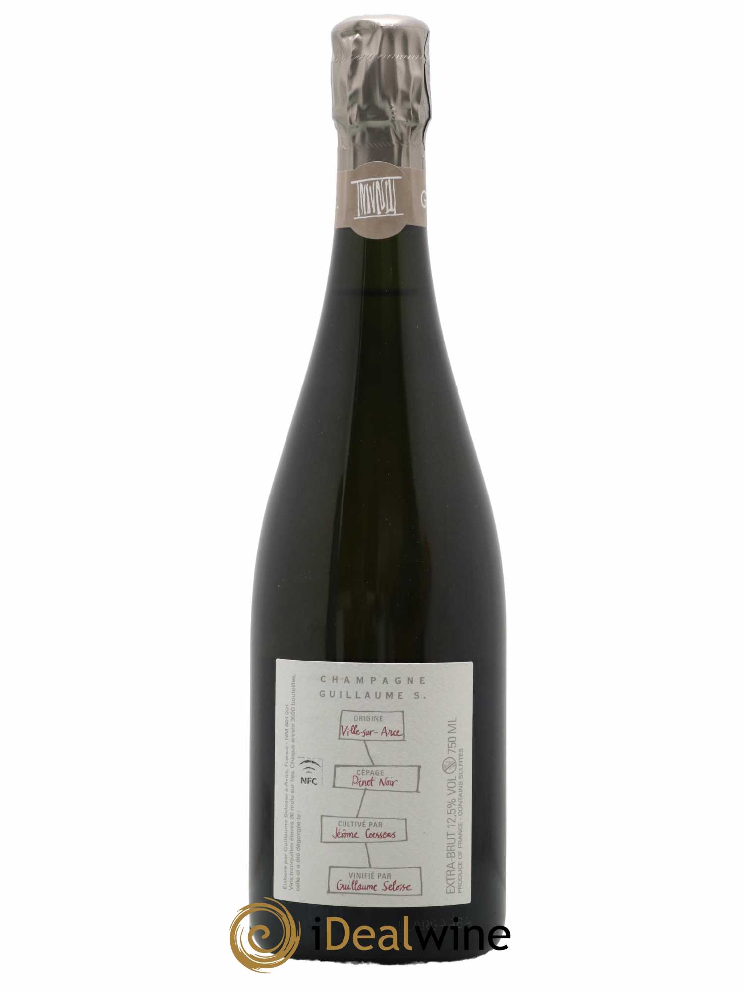 Largillier Extra-Brut Guillaume Selosse - Lot de 1 bouteille - 1