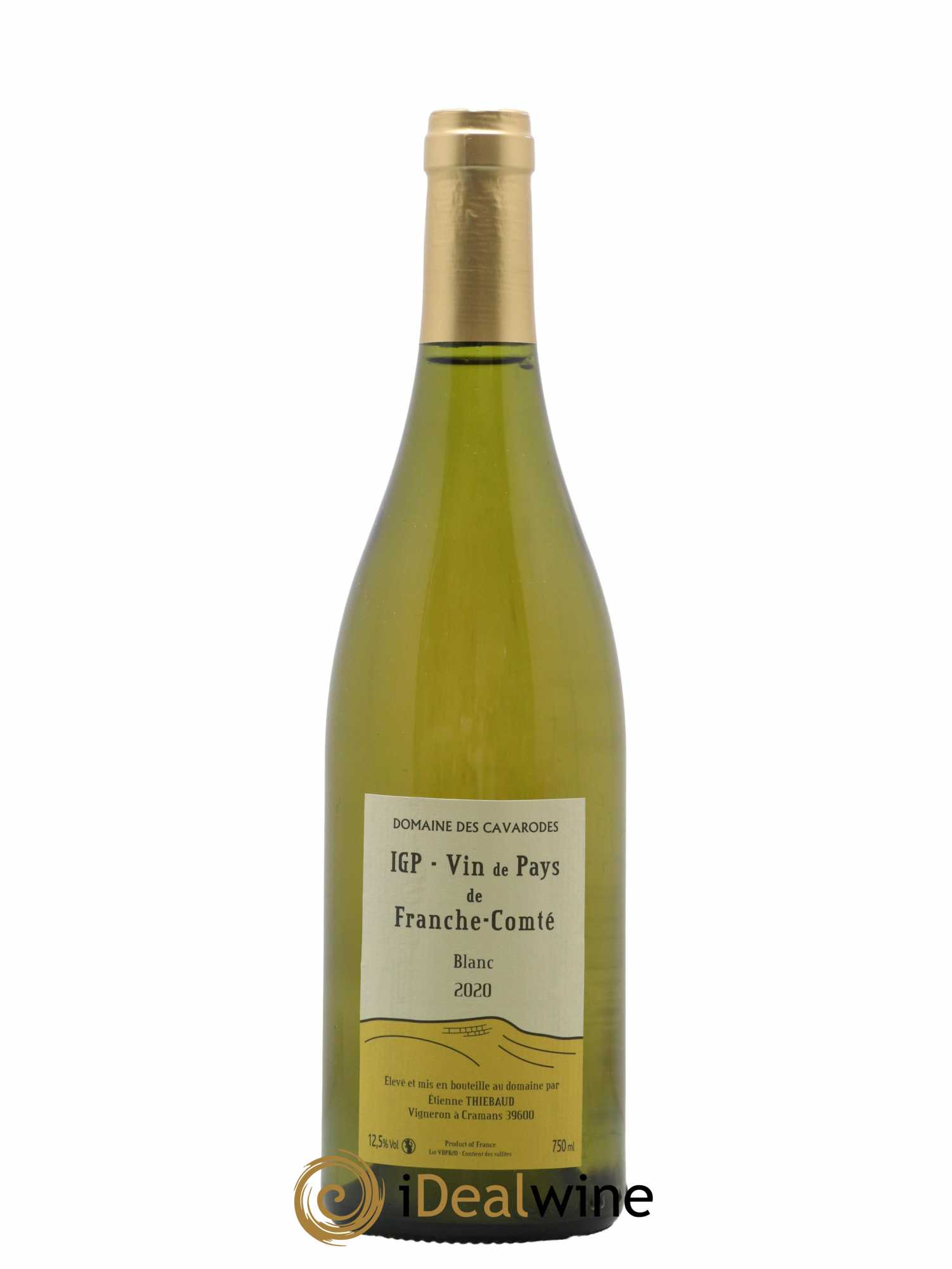 Franche-Comté Cavarodes (Domaine des) - Etienne Thiébaud 2020 - Lot de 1 bouteille - 0