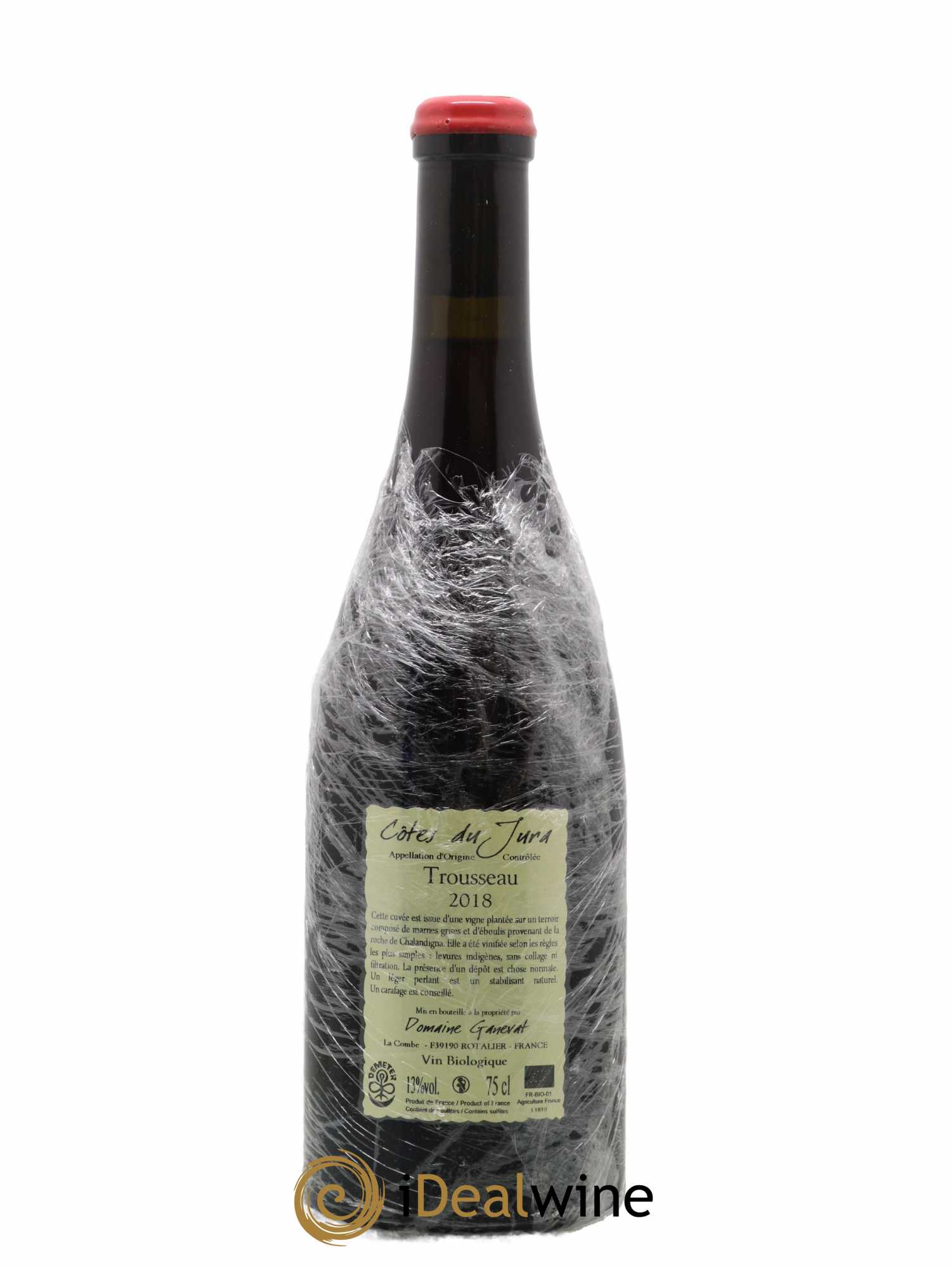 Côtes du Jura Plein Sud Jean-François Ganevat (Domaine) 2018 - Lot de 1 bouteille - 1