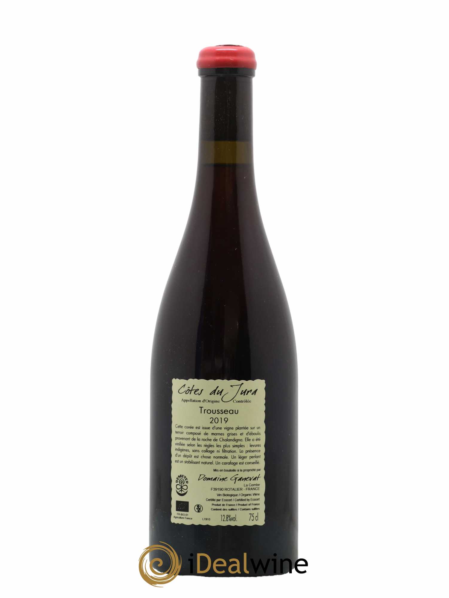 Côtes du Jura Plein Sud Jean-François Ganevat (Domaine) 2019 - Lot de 1 bouteille - 1