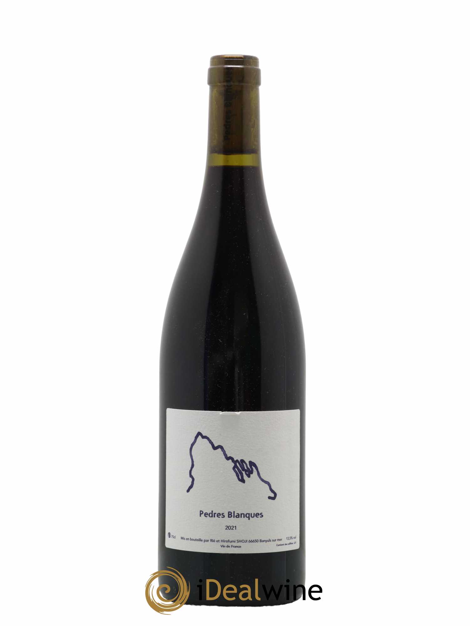 Vin de France Pedres Blanques Rié et Hirofumi Shoji 2021 - Lot de 1 bouteille - 0