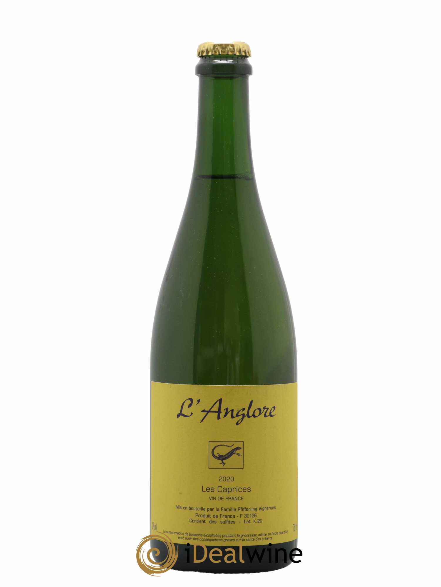Vin de France Les Caprices L'Anglore 2020 - Lot de 1 bouteille - 0