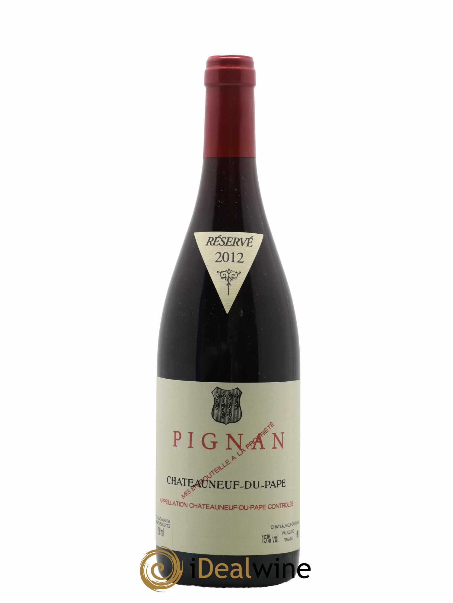Châteauneuf-du-Pape Pignan Emmanuel Reynaud 2012 - Lot de 1 bouteille - 0