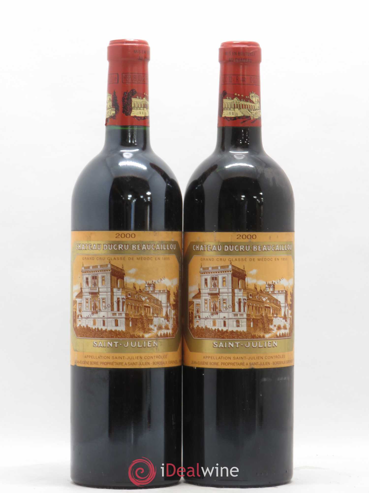 Château Ducru Beaucaillou 2ème Grand Cru Classé 2000 - Lot de 2 bouteilles - 0