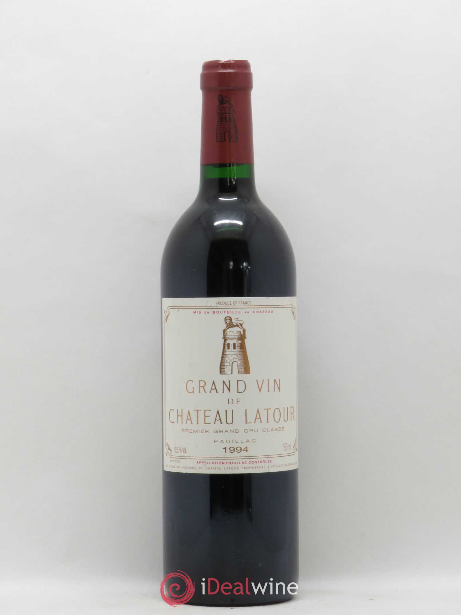 Château Latour 1er Grand Cru Classé 1994 - Lot de 1 bouteille - 0