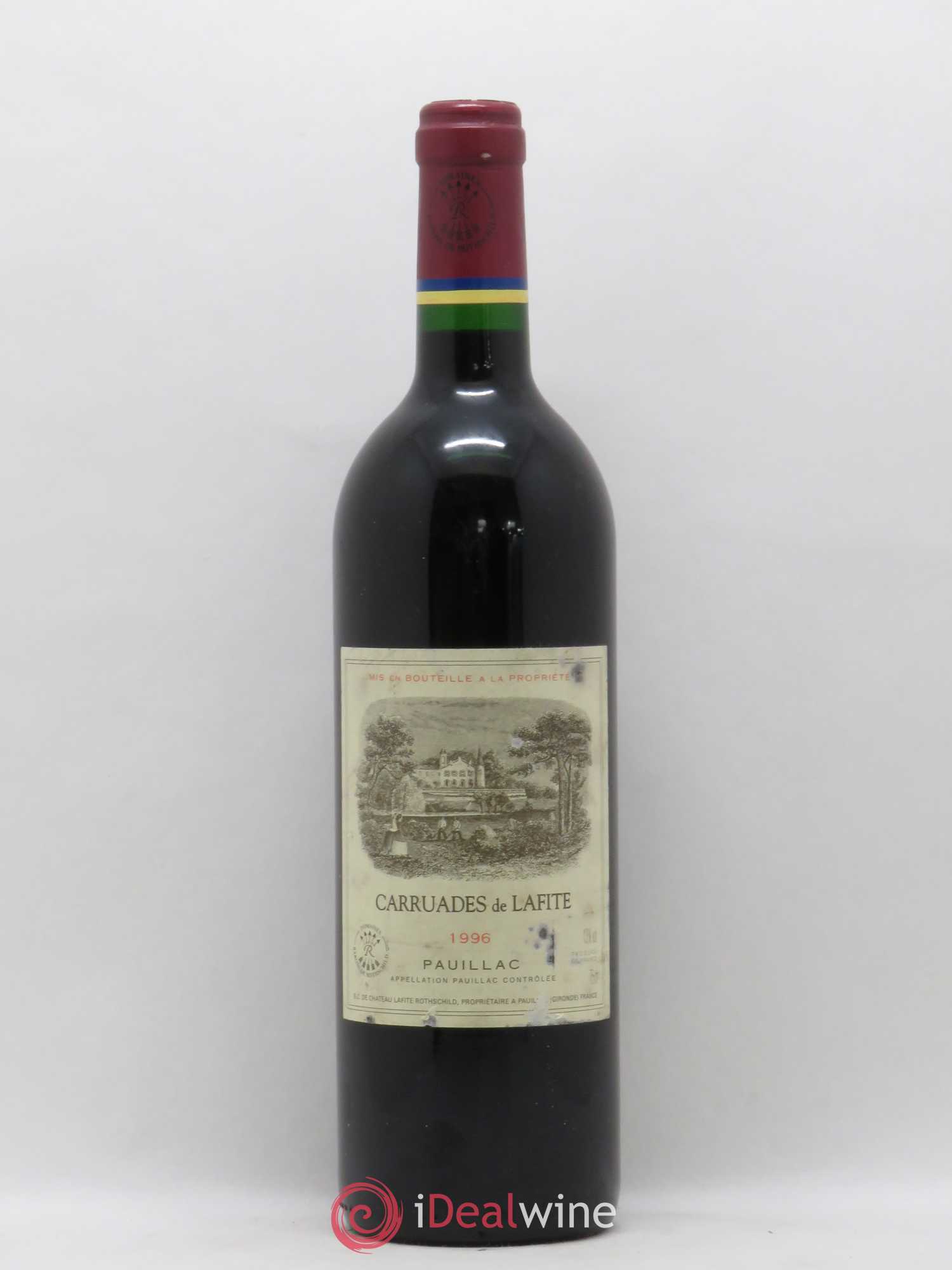 Carruades de Lafite Rothschild Second Vin 1996 - Lot de 1 bouteille - 0