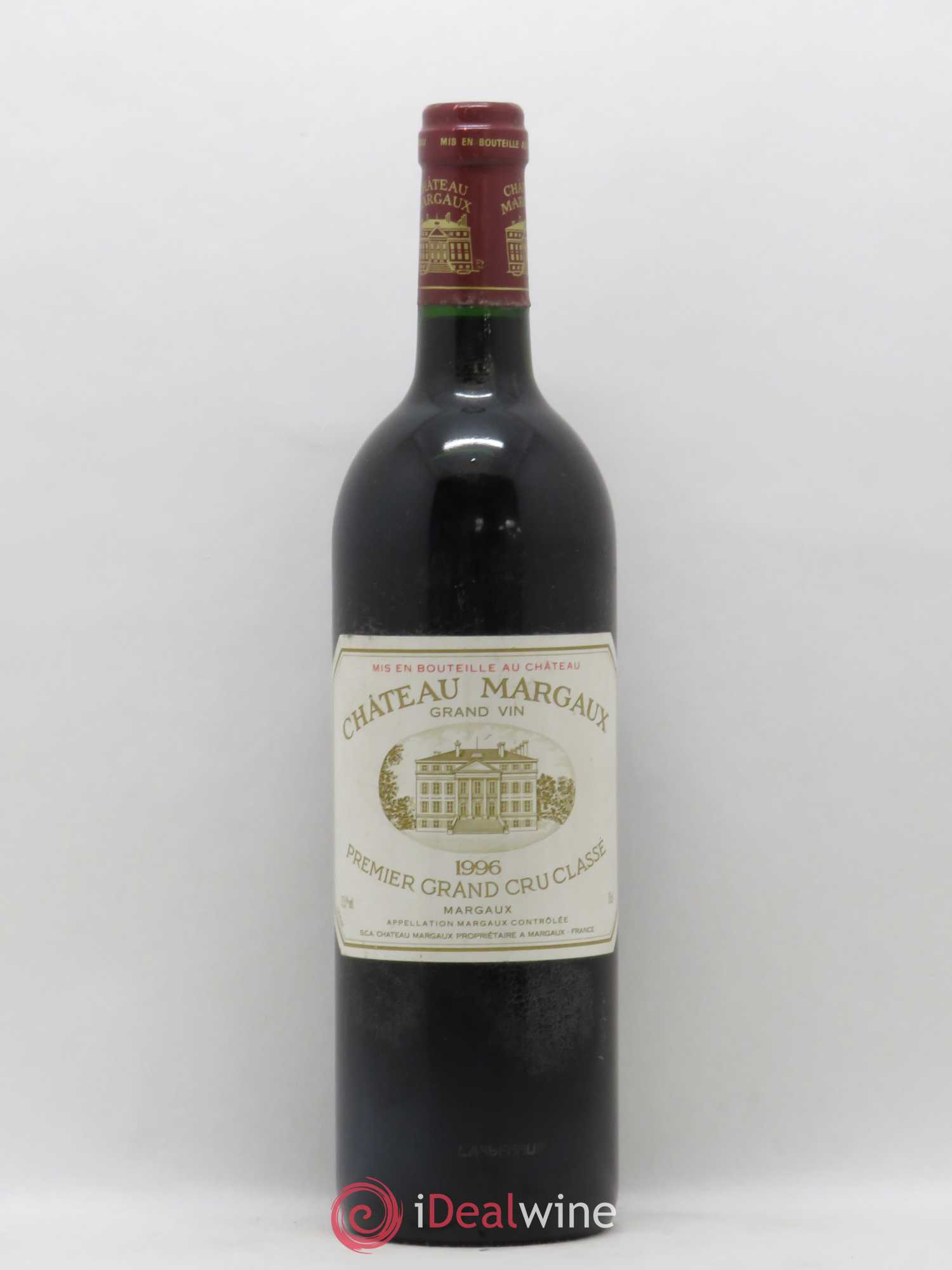 Château Margaux 1er Grand Cru Classé 1996 - Lot de 1 bouteille - 0