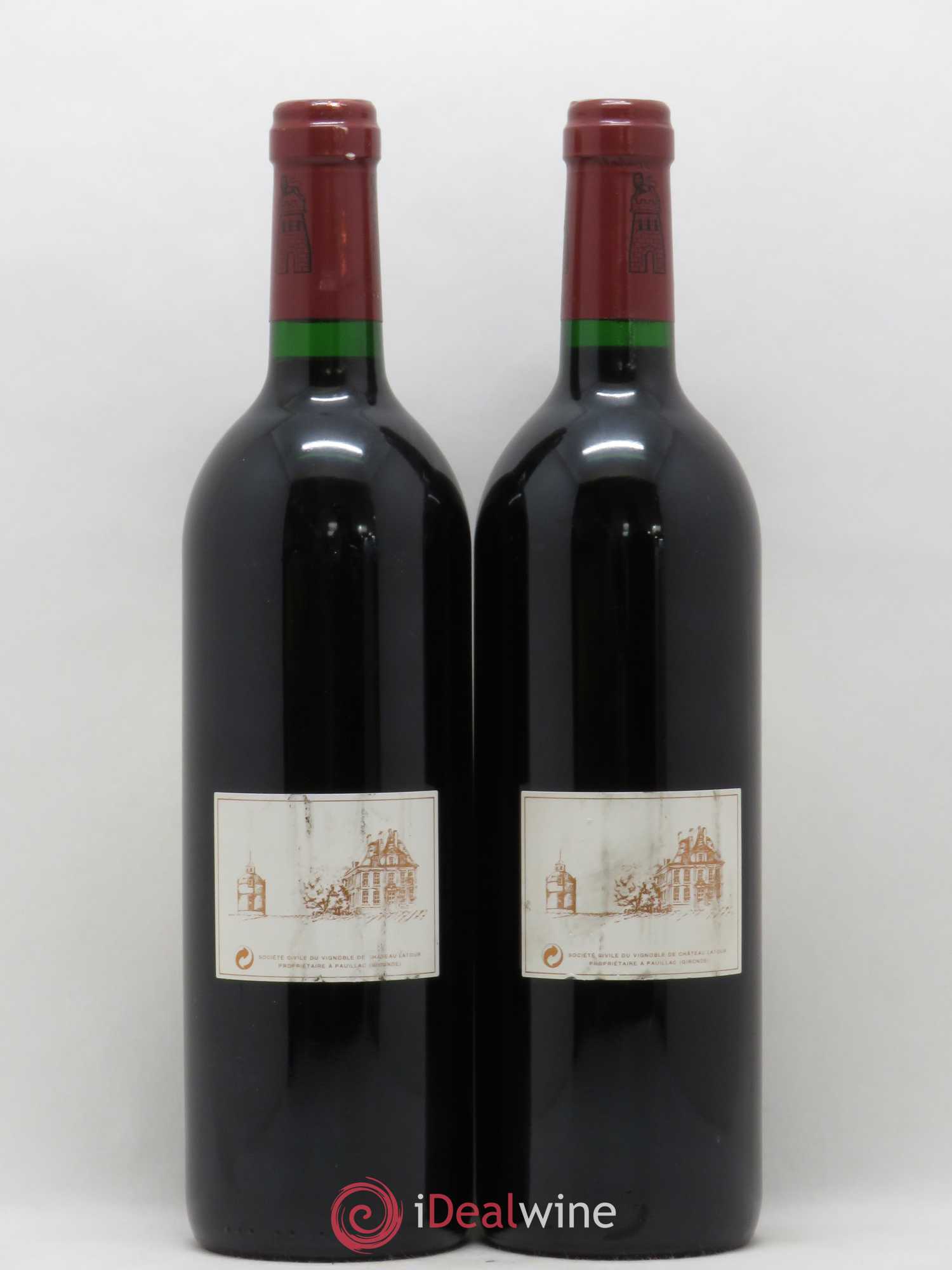 Château Latour 1er Grand Cru Classé 1996 - Lot de 2 bouteilles - 1