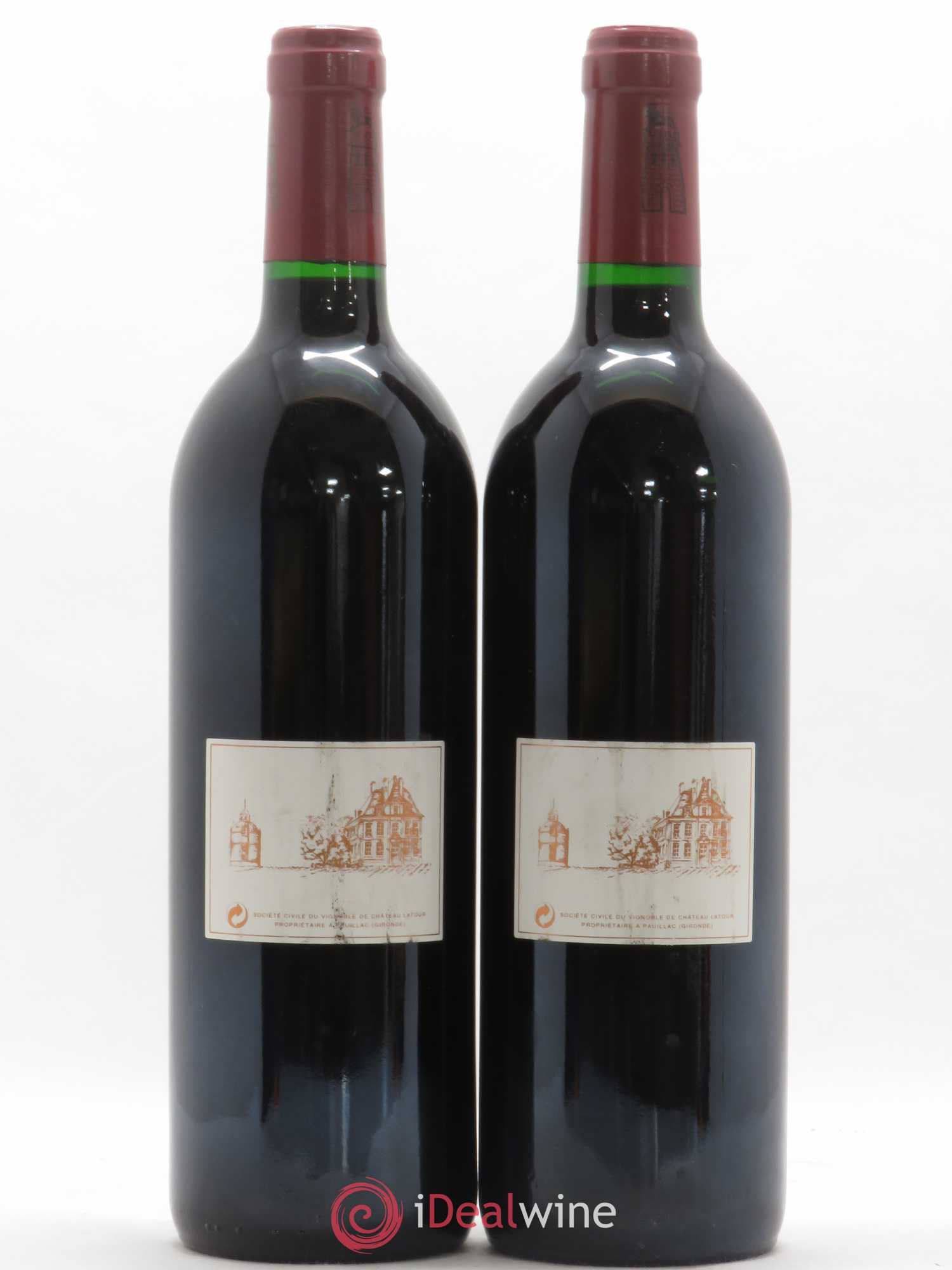 Château Latour 1er Grand Cru Classé 1994 - Lot de 2 bouteilles - 1
