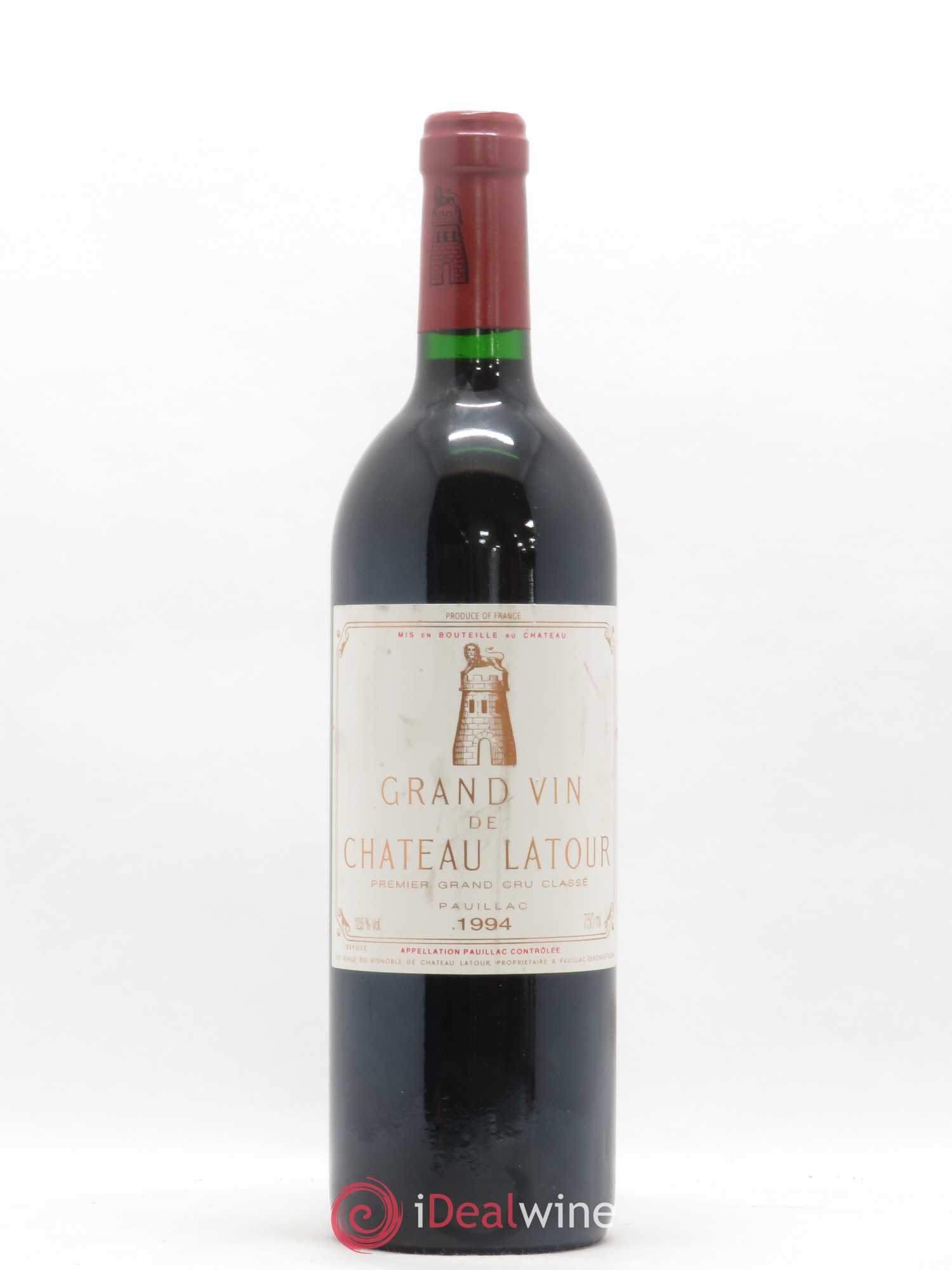 Château Latour 1er Grand Cru Classé 1994 - Lot de 1 bouteille - 0