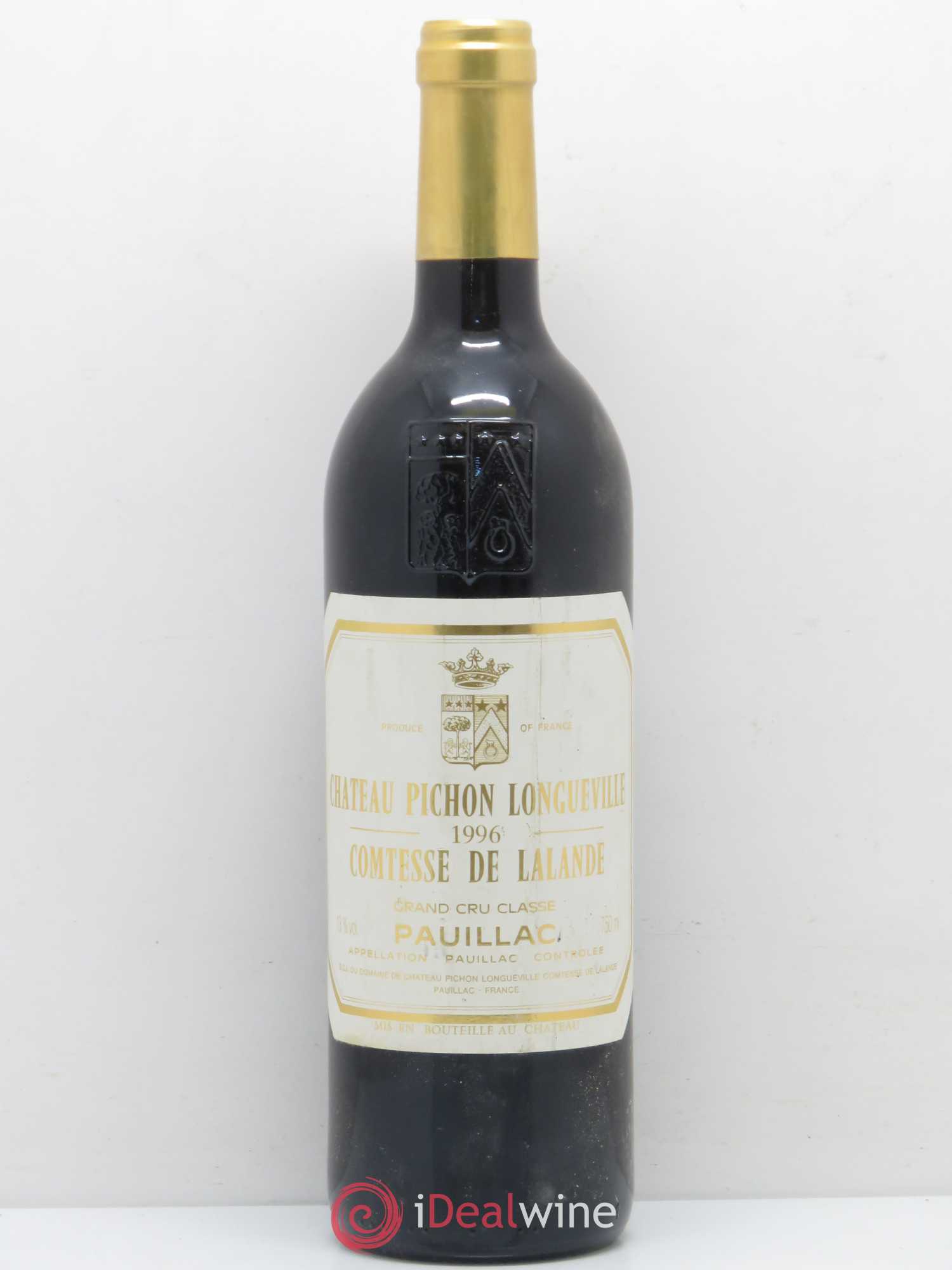 Château Pichon Longueville Comtesse de Lalande 2ème Grand Cru Classé 1996 - Lot de 1 bouteille - 0