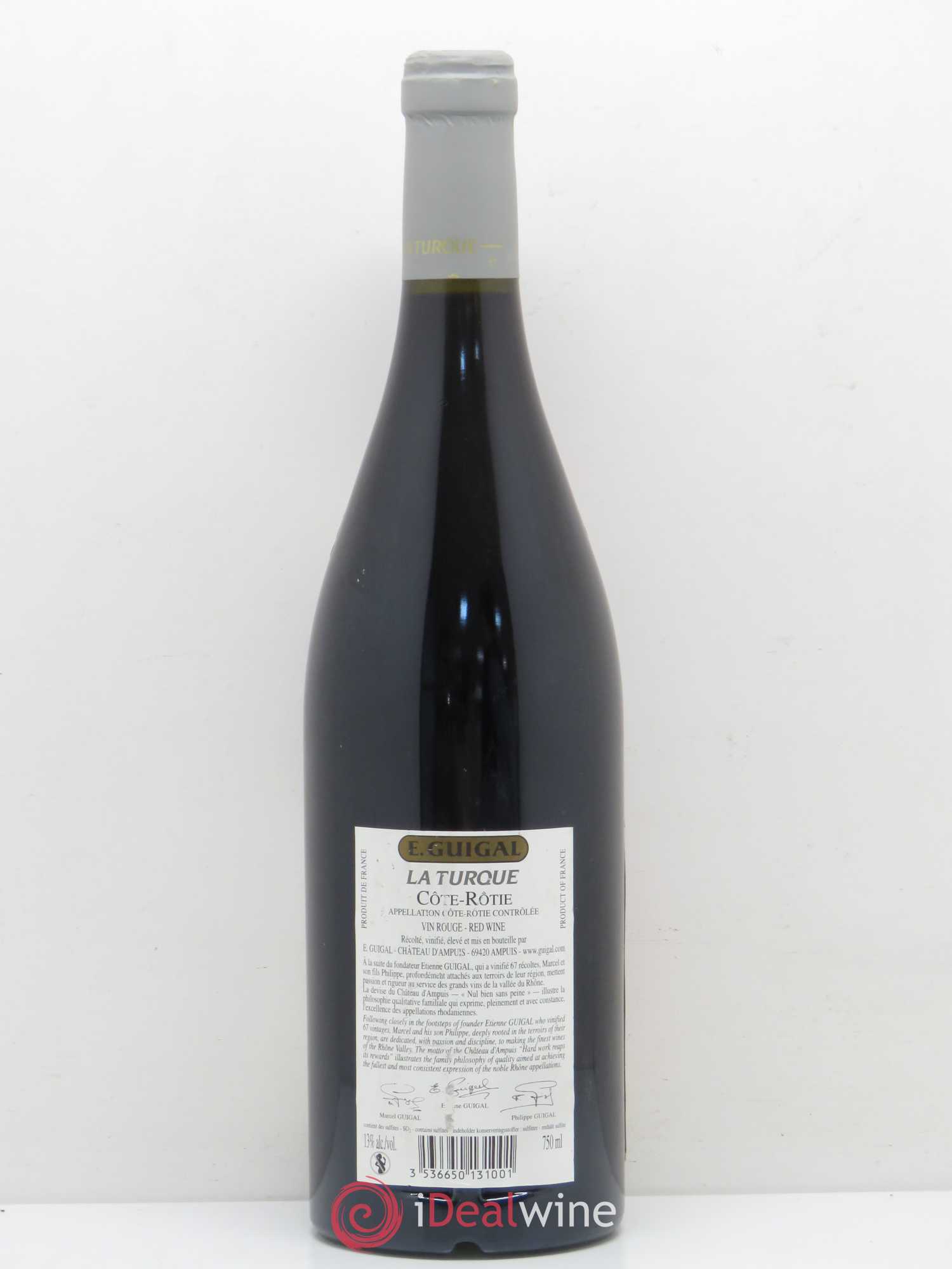 Côte-Rôtie La Turque Guigal 2004 - Lot de 1 bouteille - 1