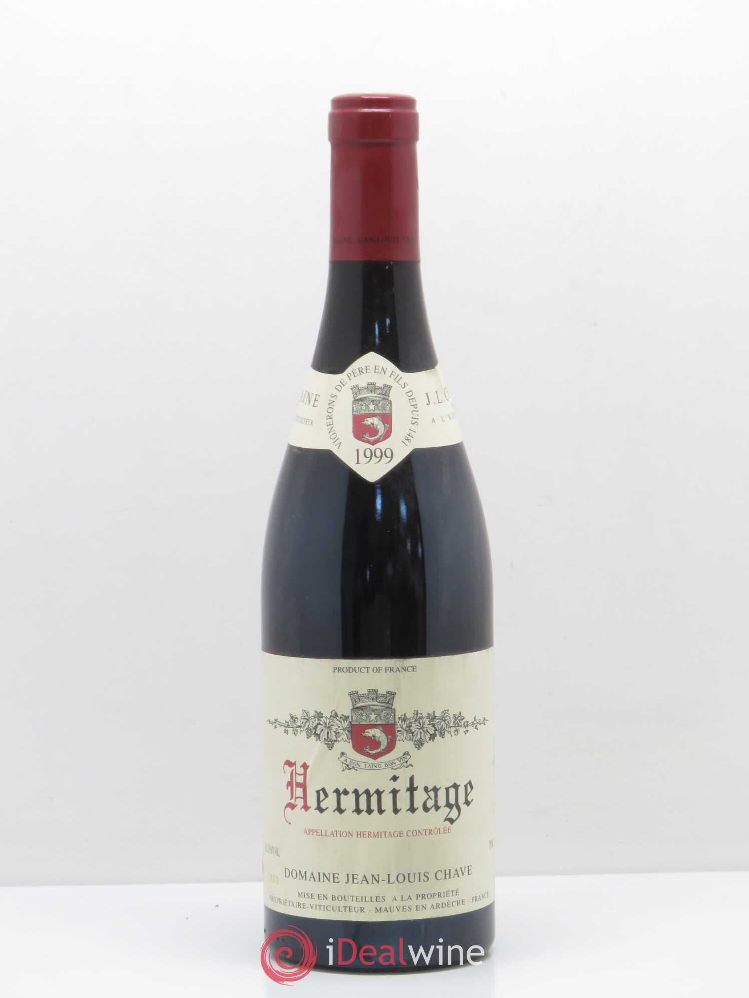Hermitage Jean-Louis Chave 1999 - Lot de 1 bouteille - 0
