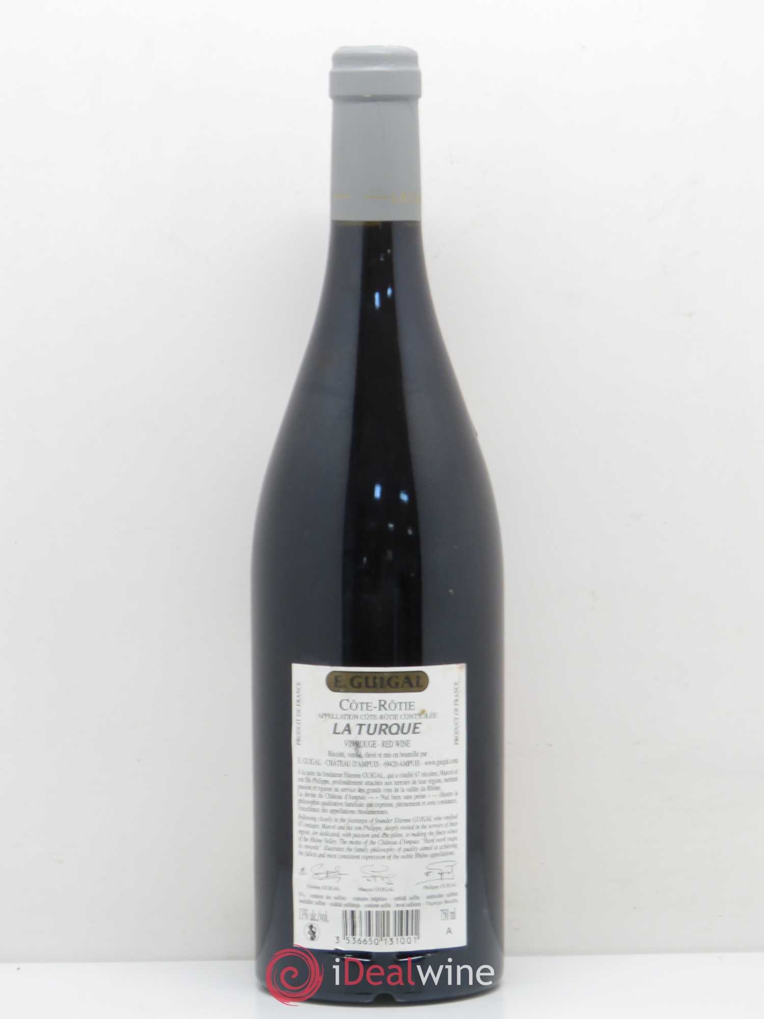 Côte-Rôtie La Turque Guigal 2007 - Lot de 1 bouteille - 1