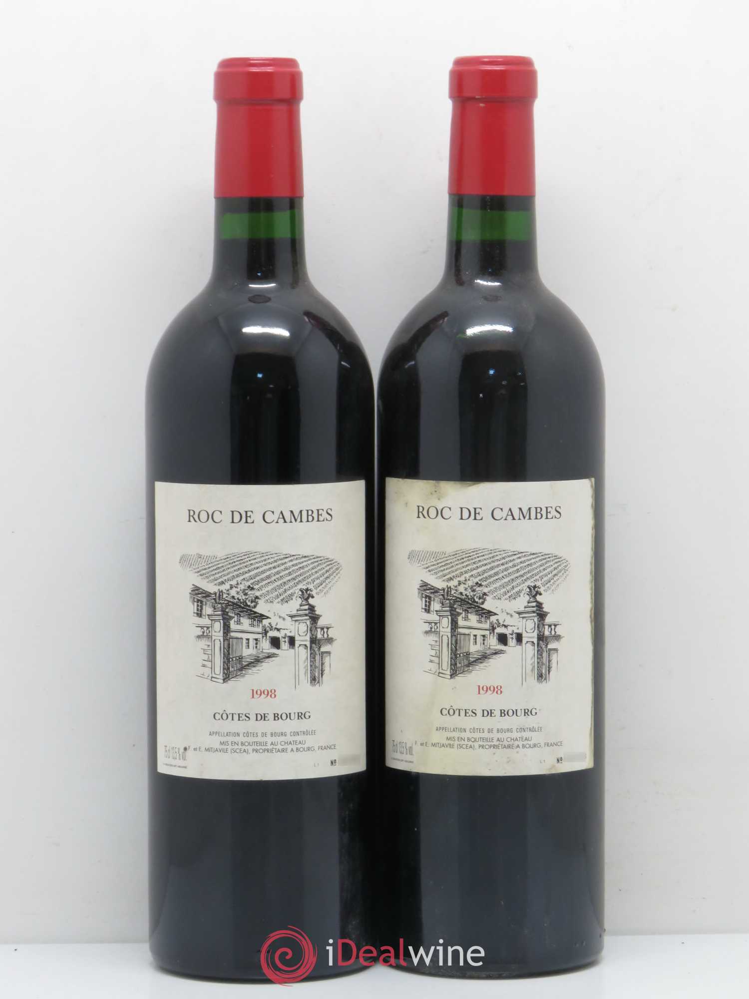 Roc de Cambes 1998 - Lotto di 2 bottiglie - 0